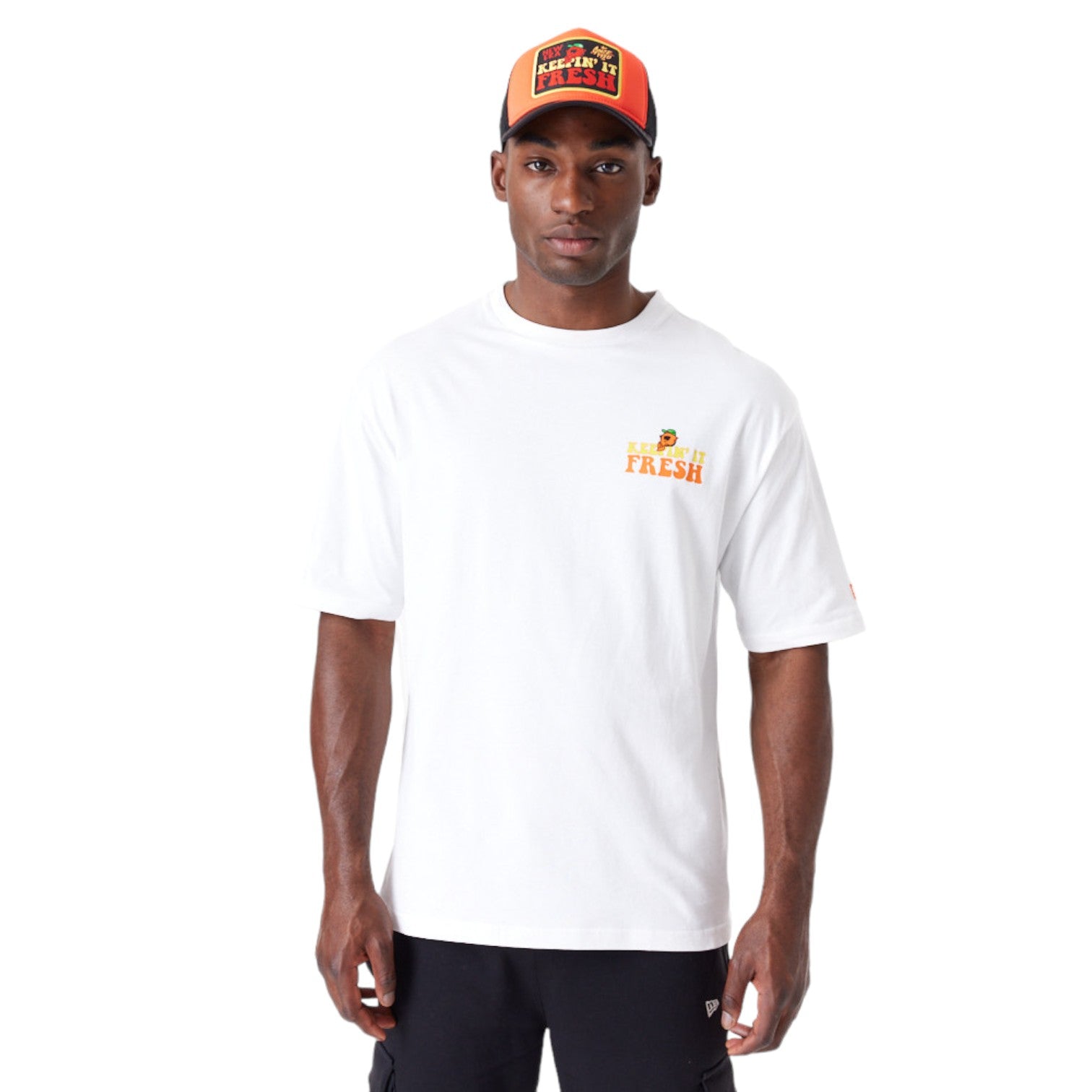 T-Shirt Oversize New Era Fruit Graphic