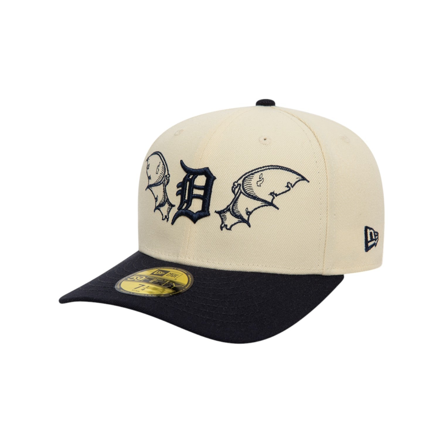 59FIFTY Detroit Tigers MLB Team Wings Light Beige