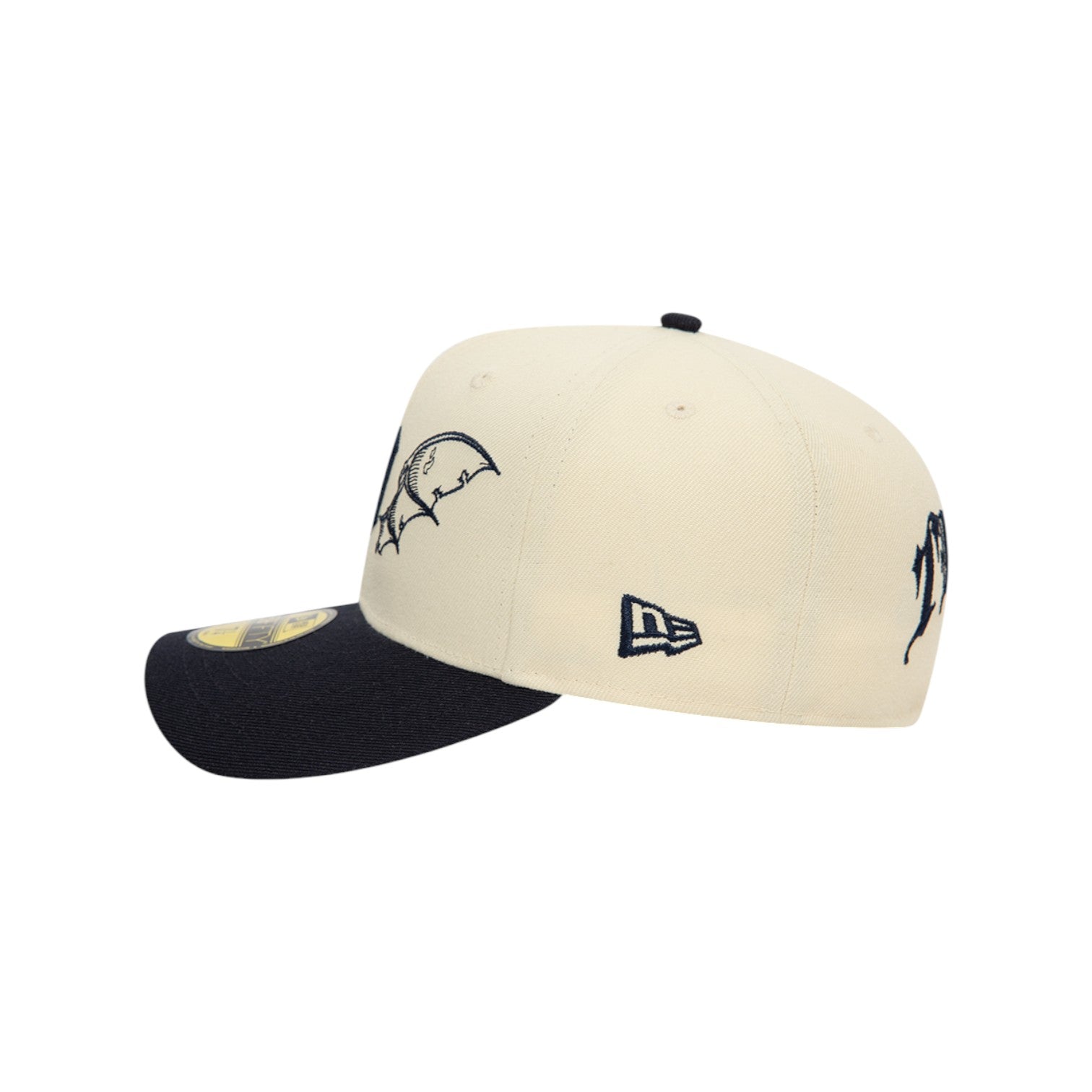 59FIFTY Detroit Tigers MLB Team Wings Light Beige