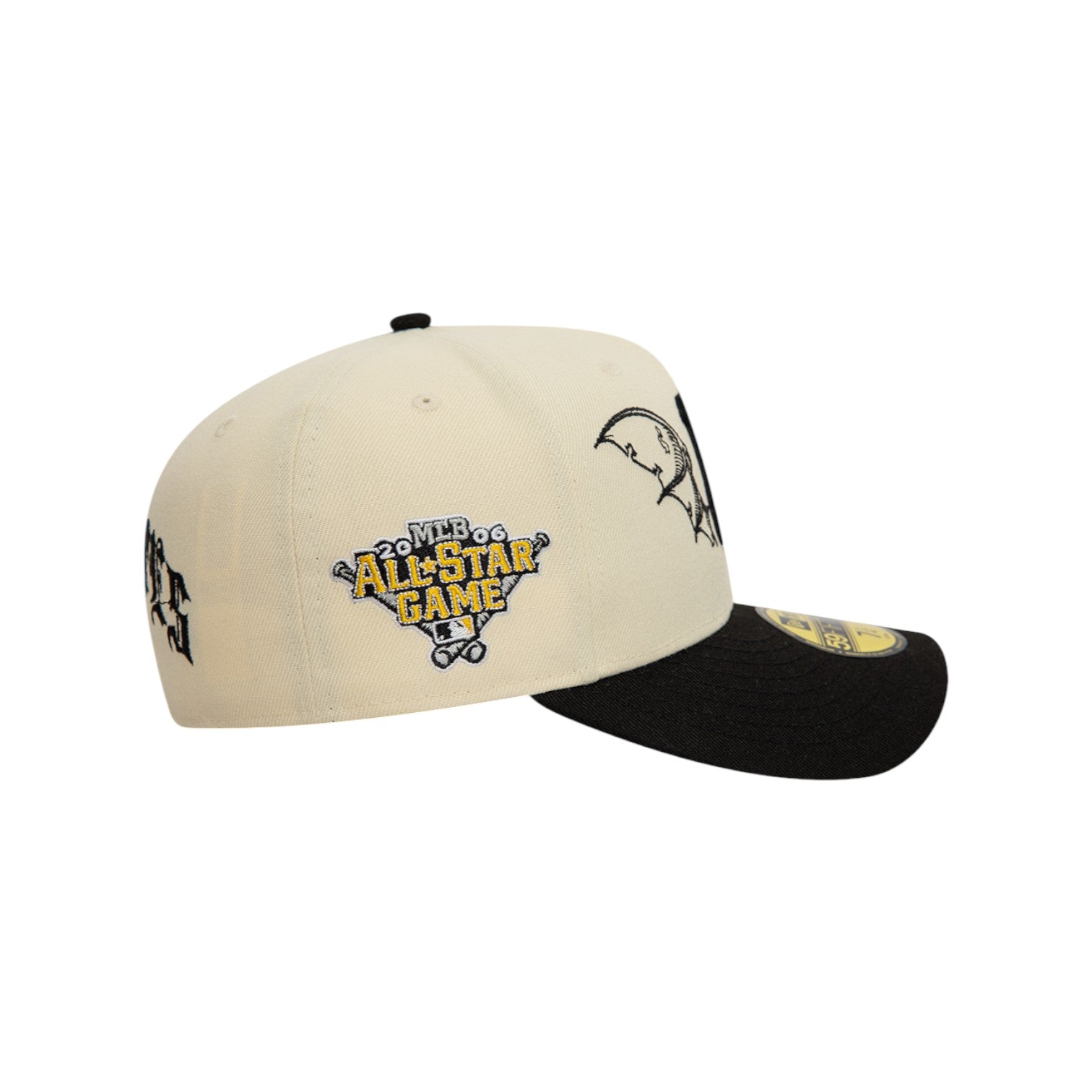 59FIFTY Pittsburgh Pirates MLB Team Wings Light Beige