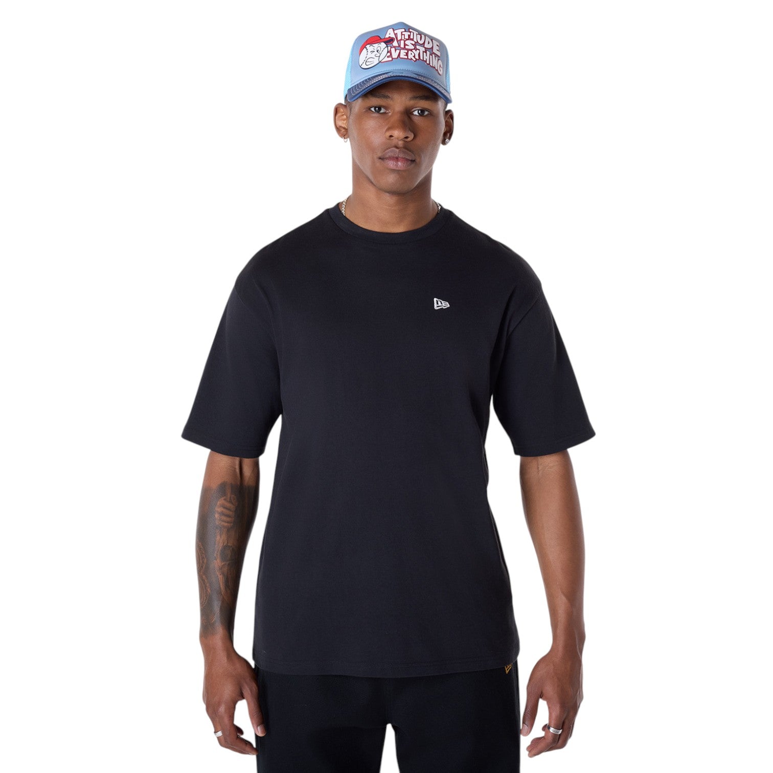 T-shirt Baseball Black