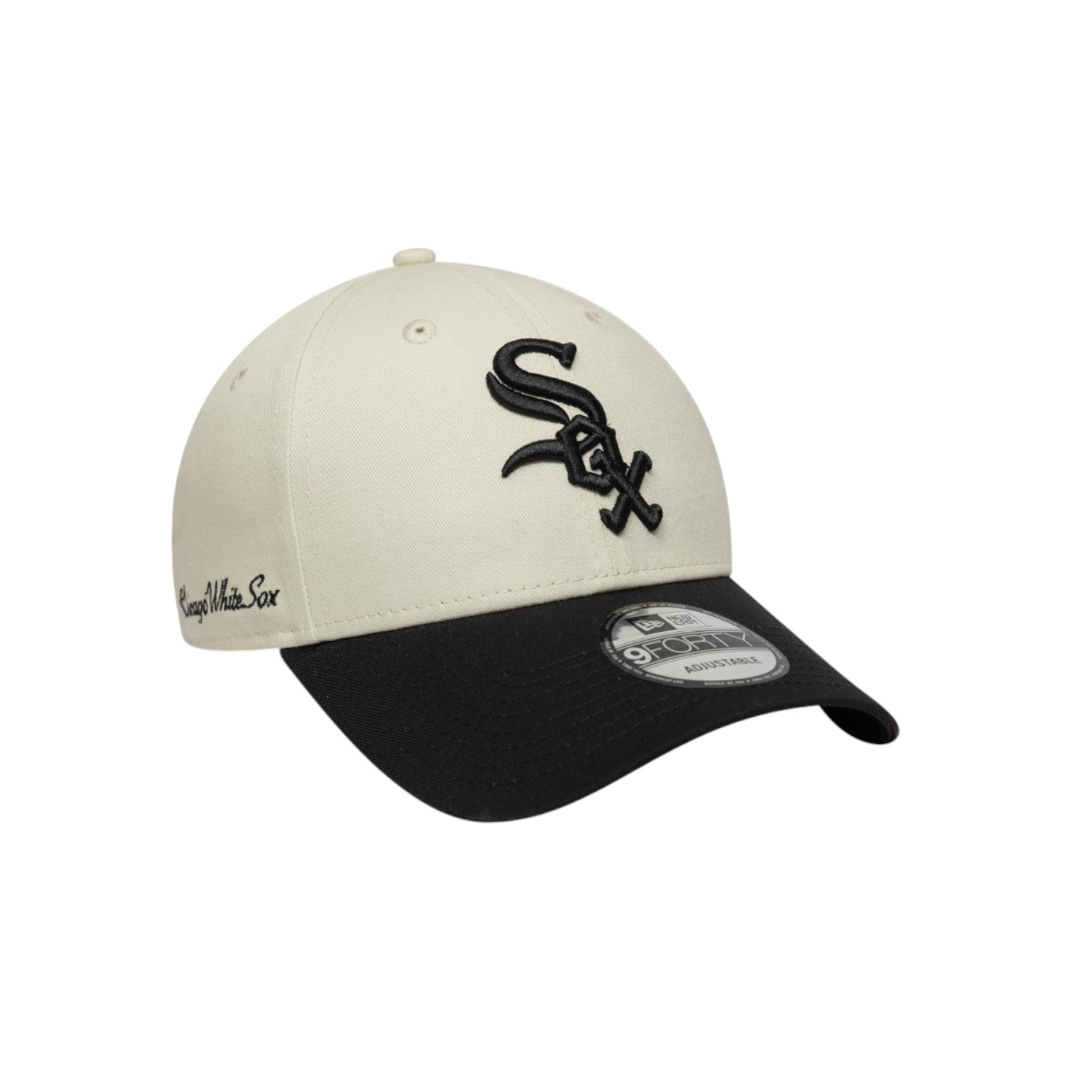 9FORTY Chicago White Sox Cream Black