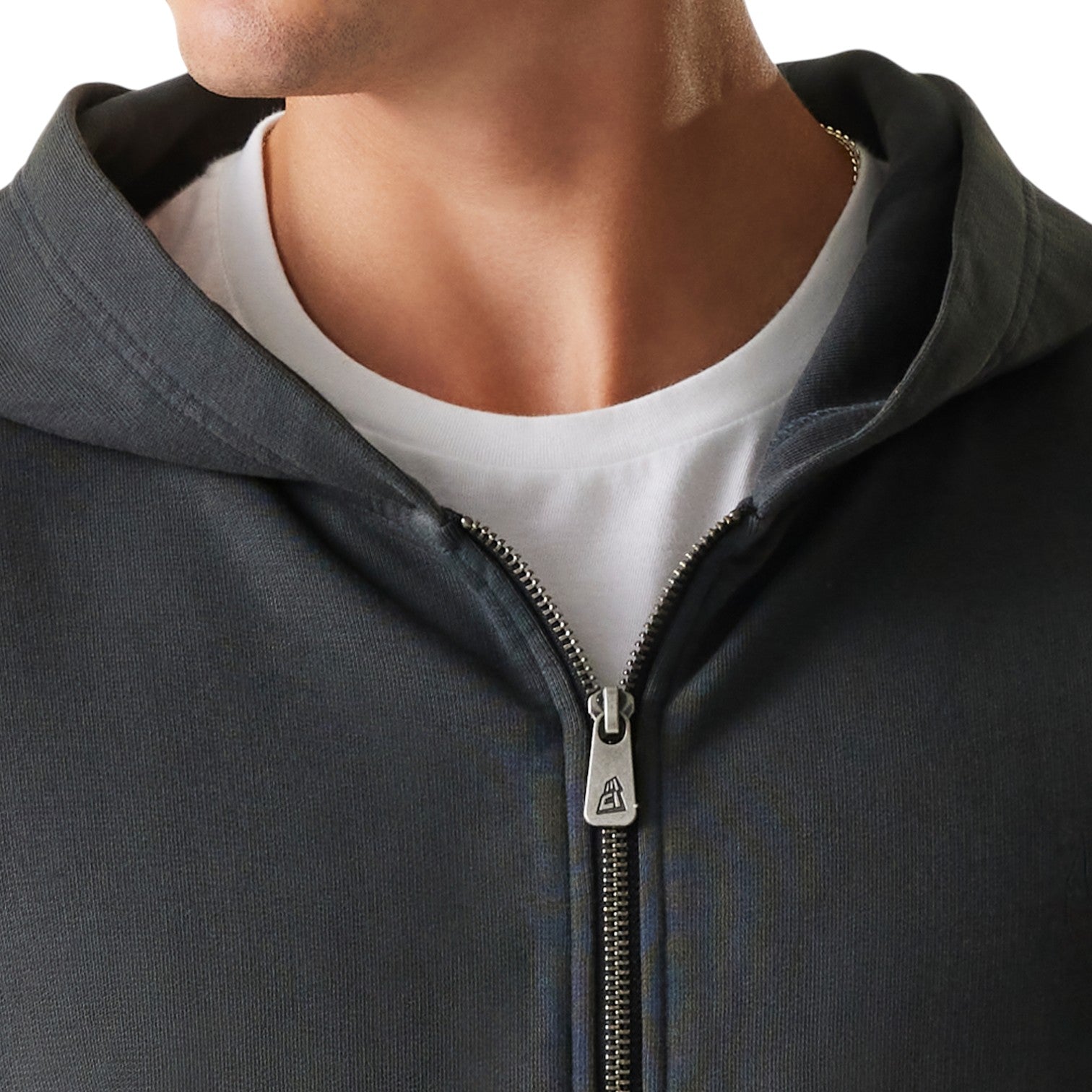Zip Hoodie Oversize Chicago Bulls Dark Grey