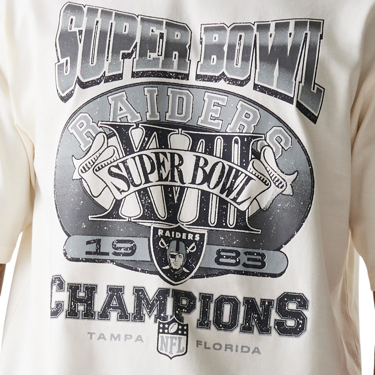 T-shirt Raiders Super Bowl