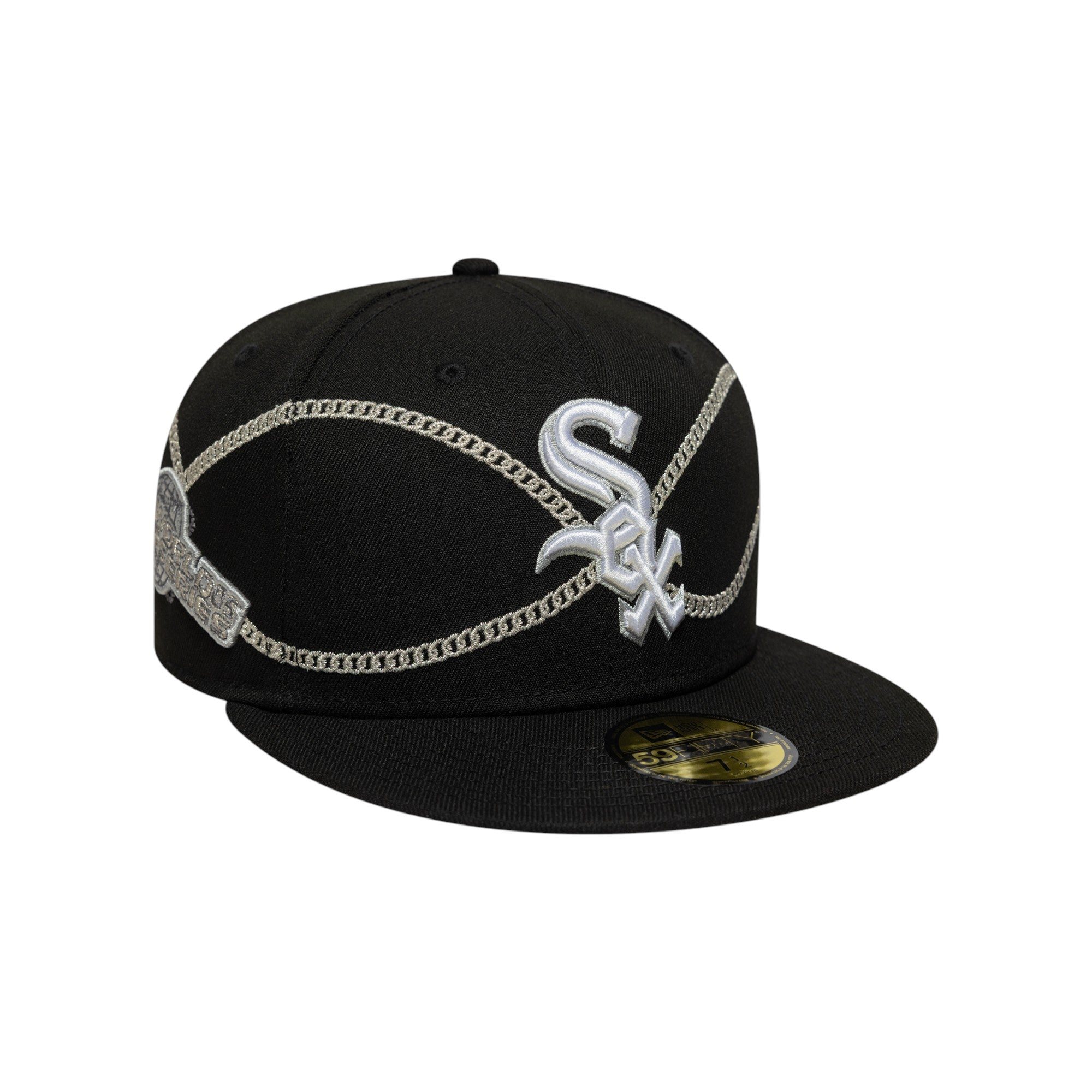 59FIFTY Chicago White Sox Chain Wrap Black
