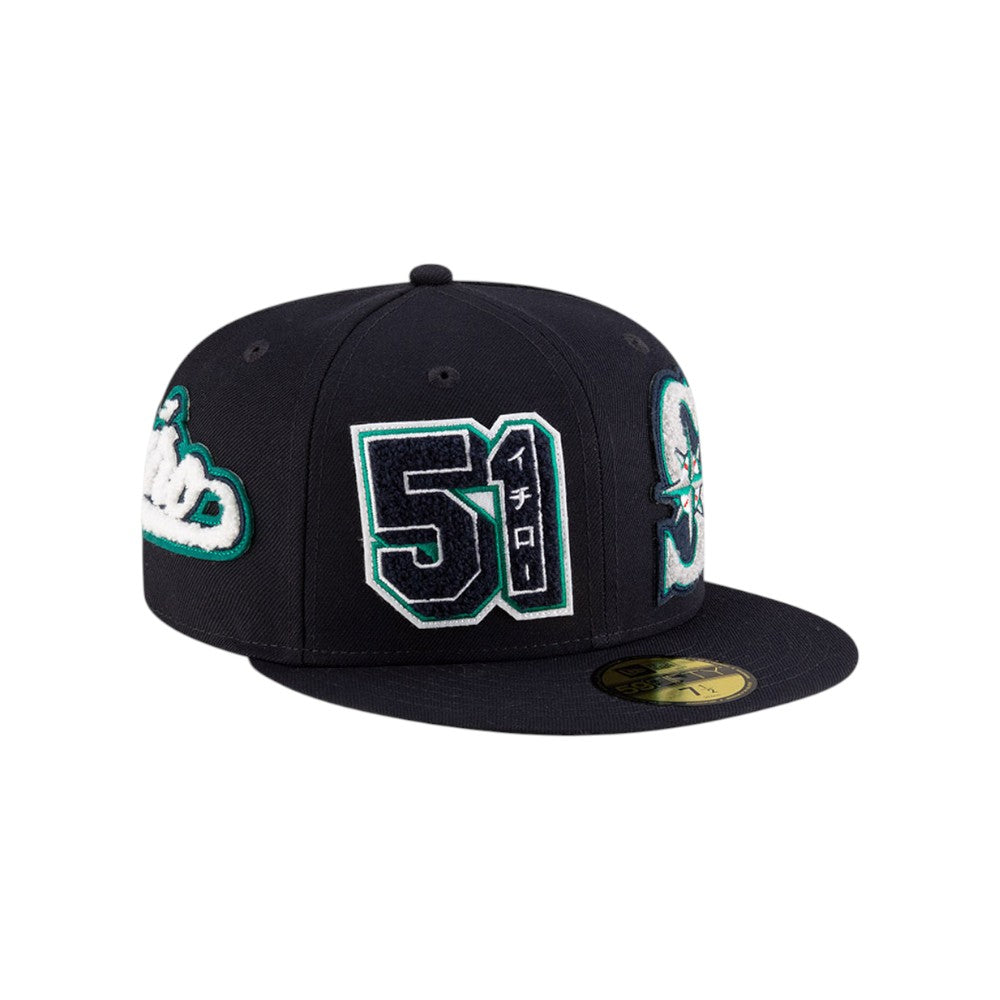 59FIFTY Seattle Mariners Ichiro HOF Patched