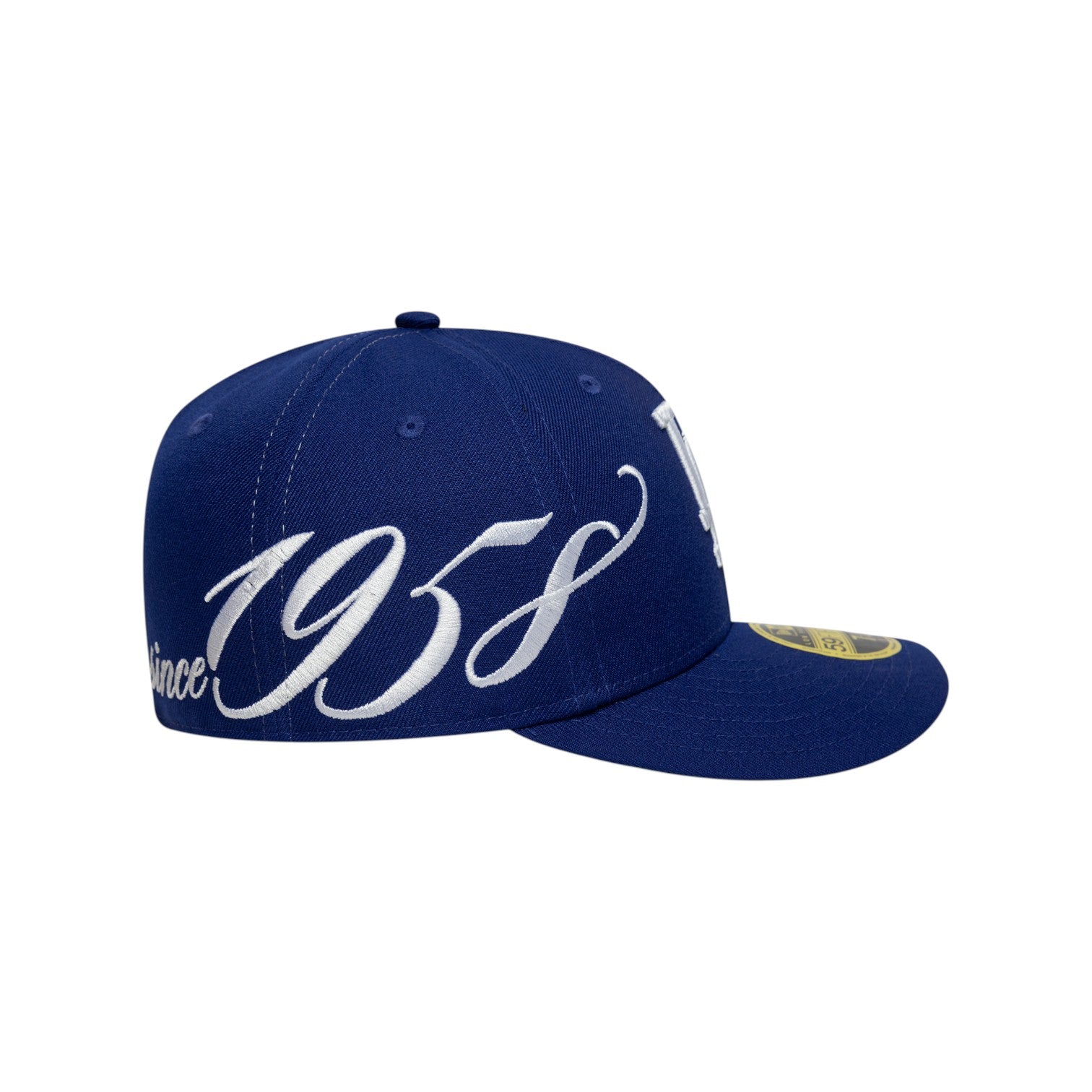 59FIFITY Fitted Low Profile LA Dodgers MLB Est Script Blue