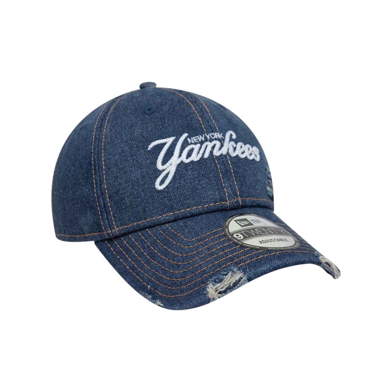 9TWENTY New York Yankees Denim Distress