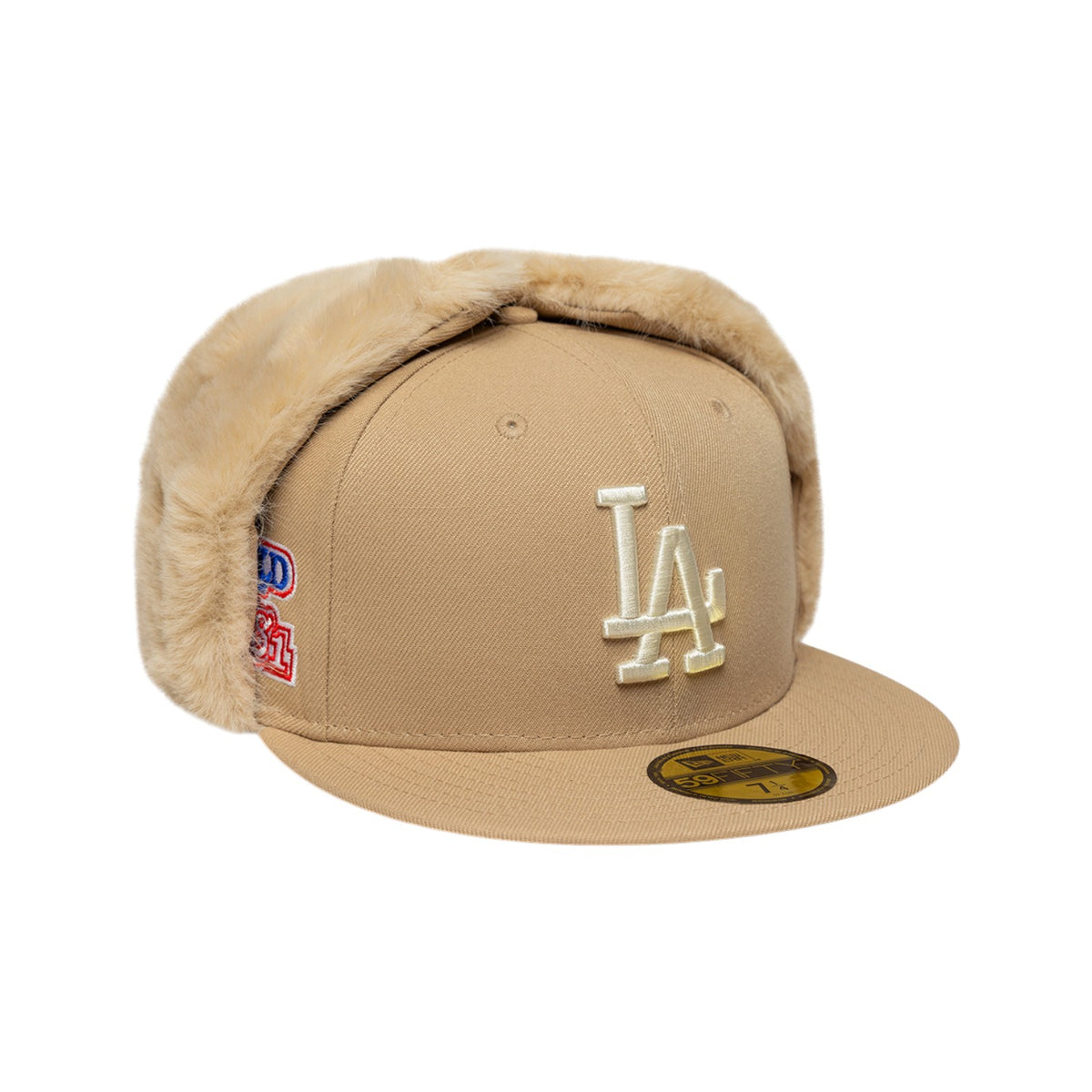 59FIFTY Dogear LA Dodgers MLB World Series Beige