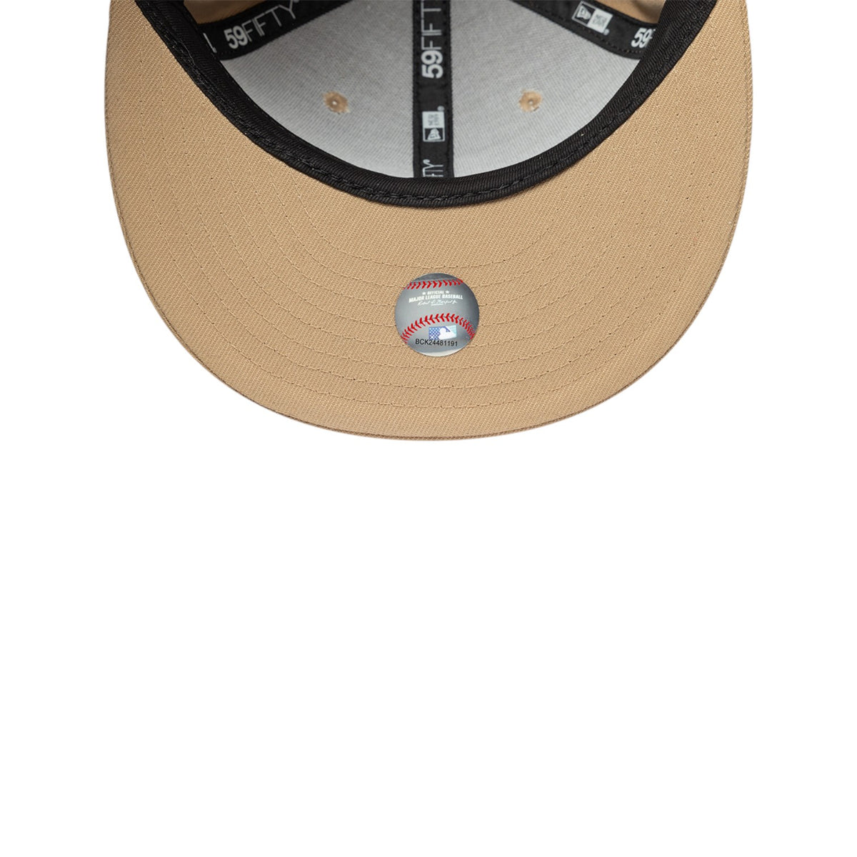 59FIFTY Dogear LA Dodgers MLB World Series Beige