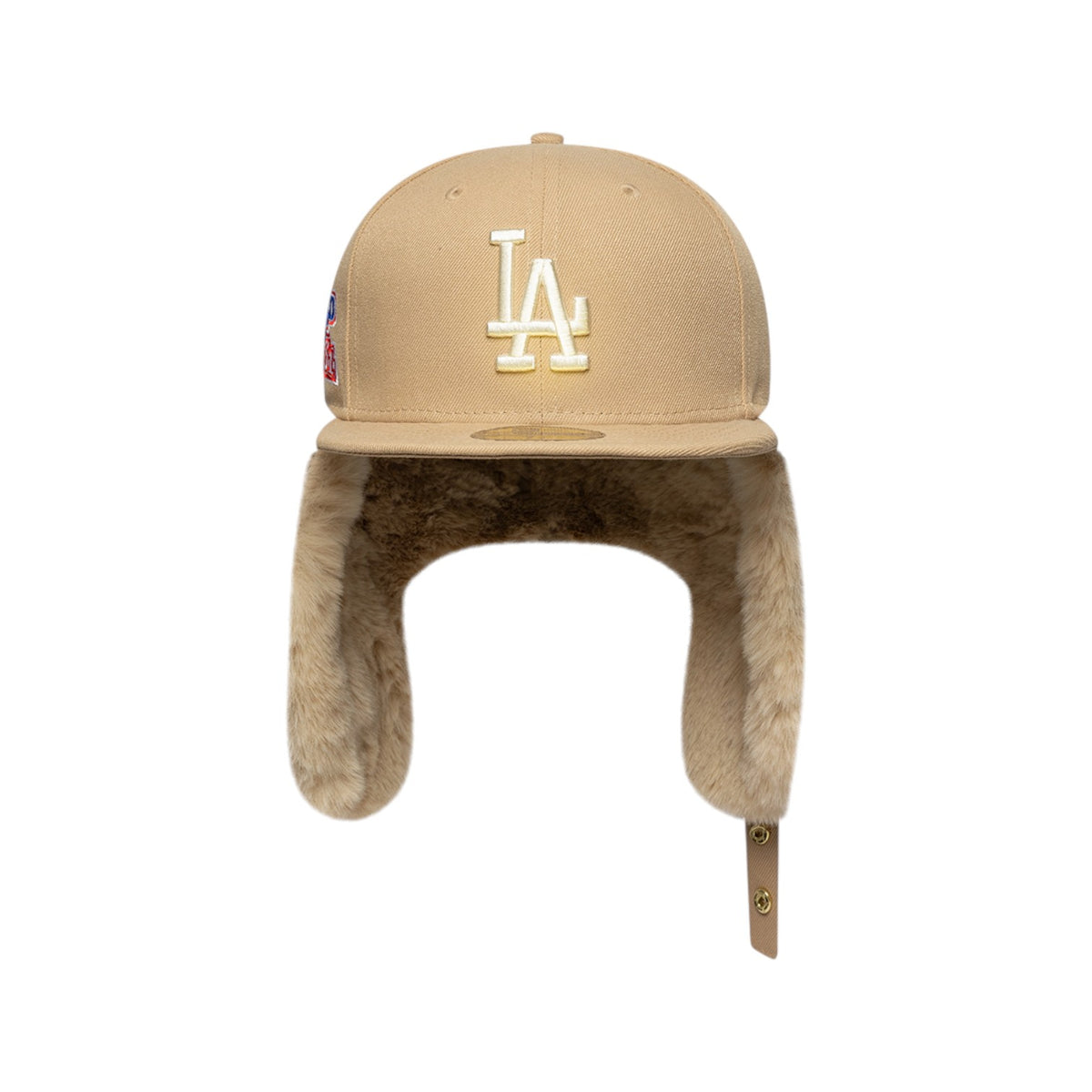 59FIFTY Dogear LA Dodgers MLB World Series Beige