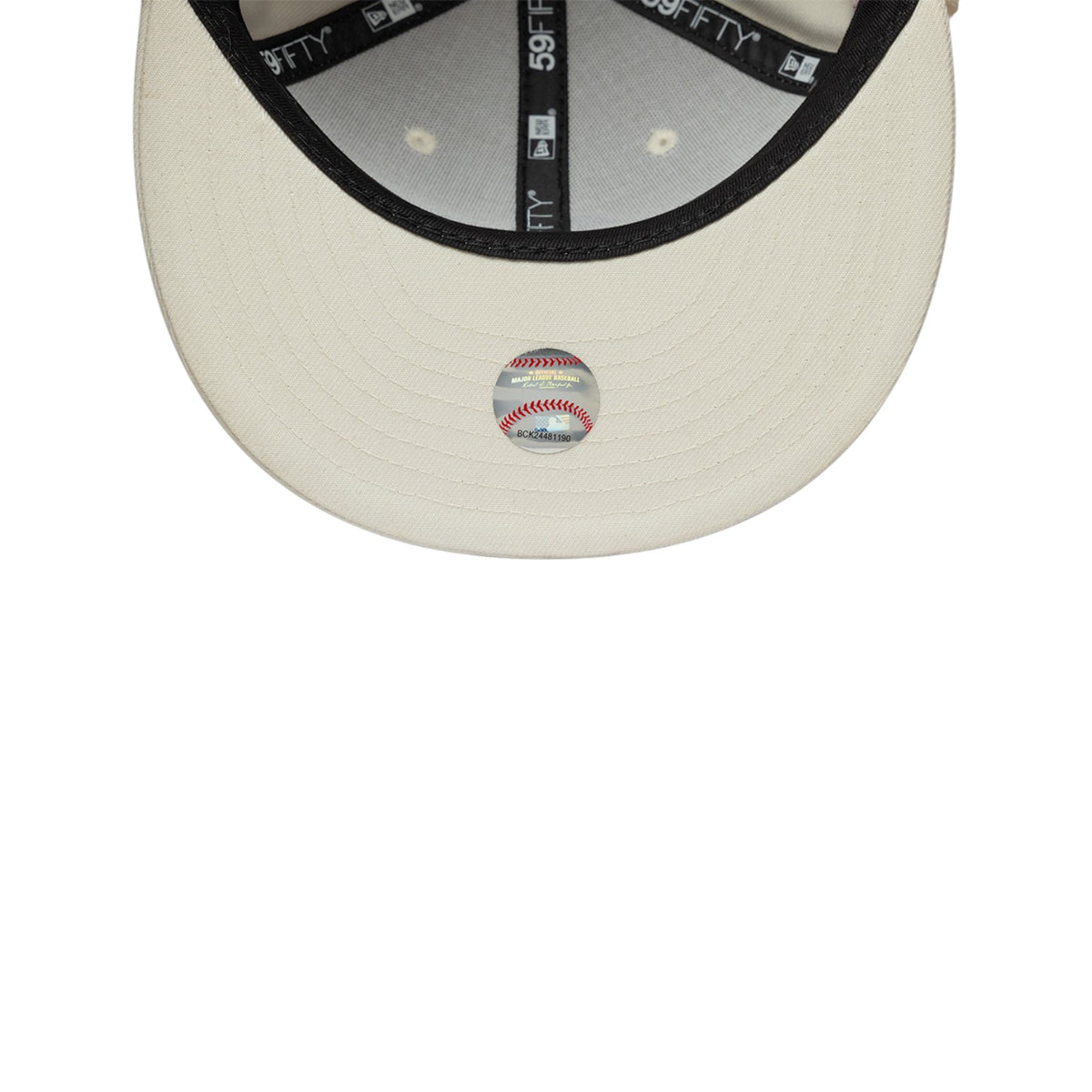 59FIFTY Dogear Athletics MLB World Series Cream