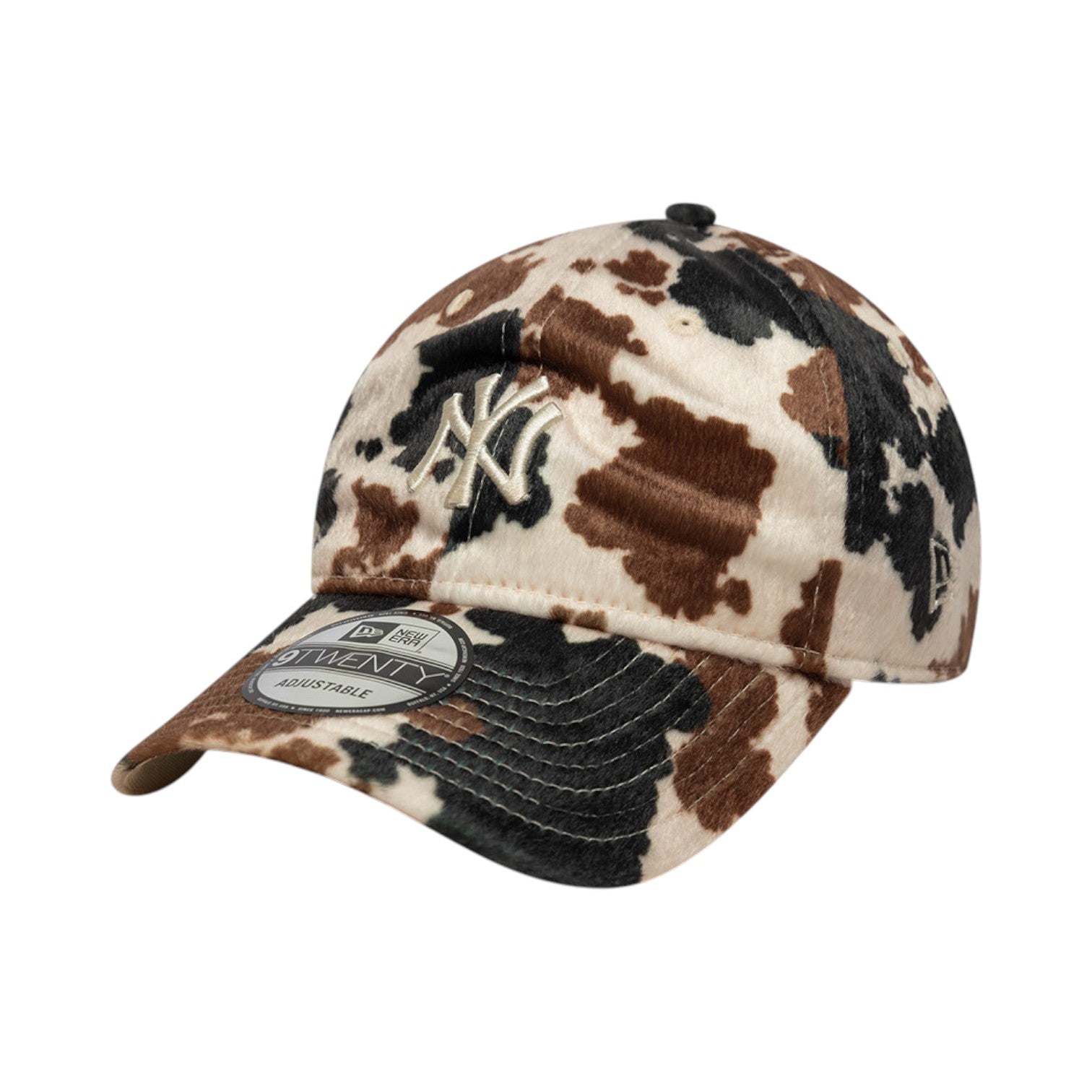 9TWENTY New York Yankees Animal Print Beige