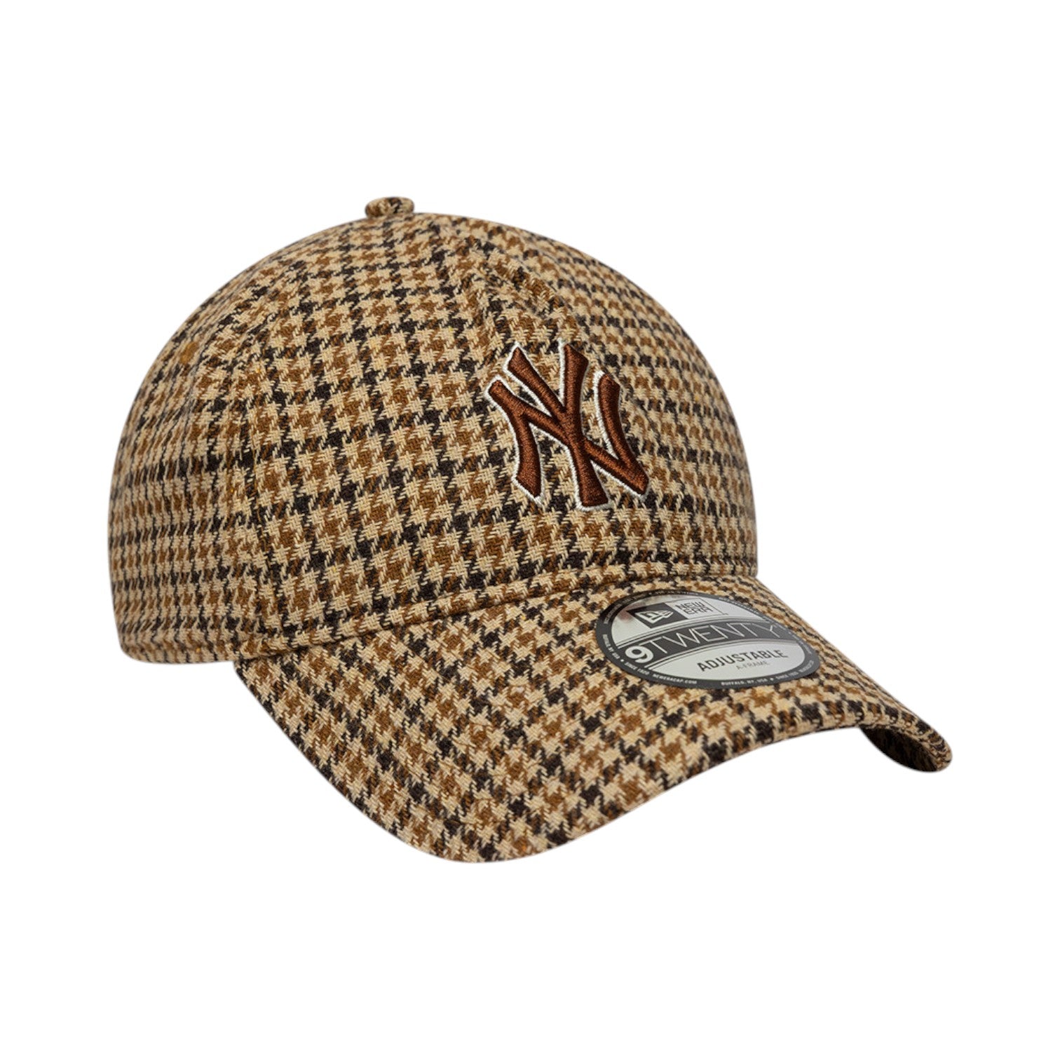 9TWENTY A-Frame New York Yankees MLB Check Beige