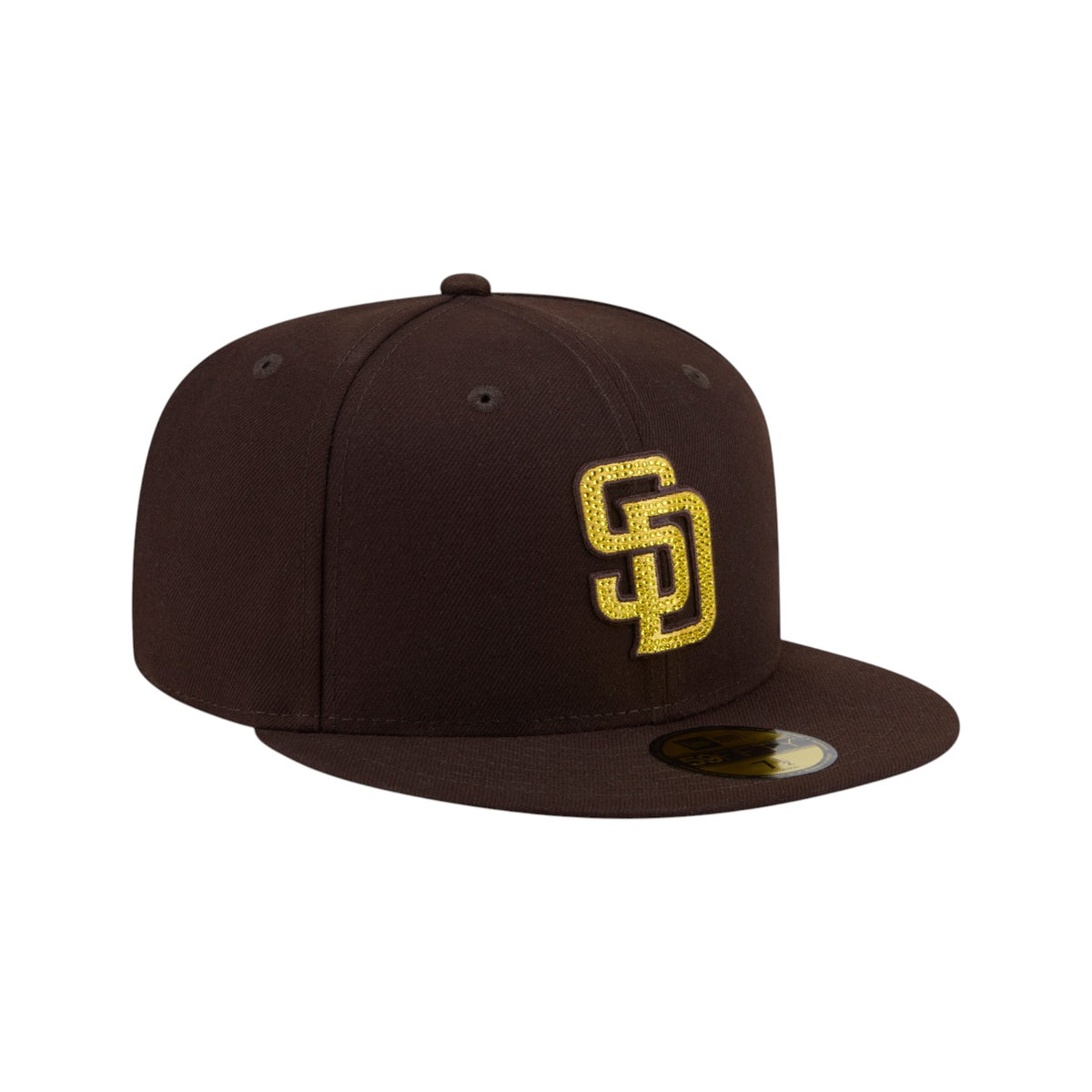 59FIFTY San Diego MLB Rhinestone Badge Brown