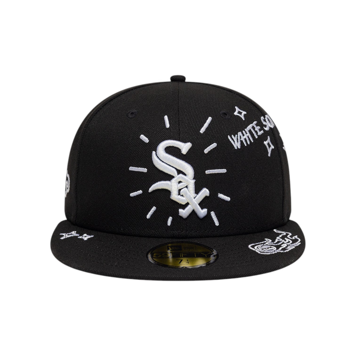 59FIFTY Chicago White Sox MLB Scribble Black