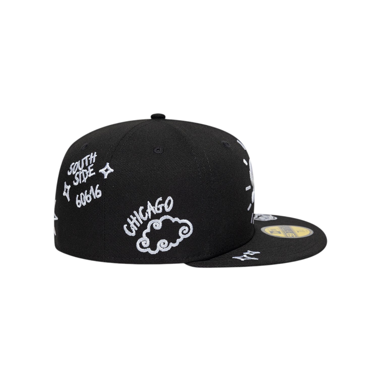 59FIFTY Chicago White Sox MLB Scribble Black