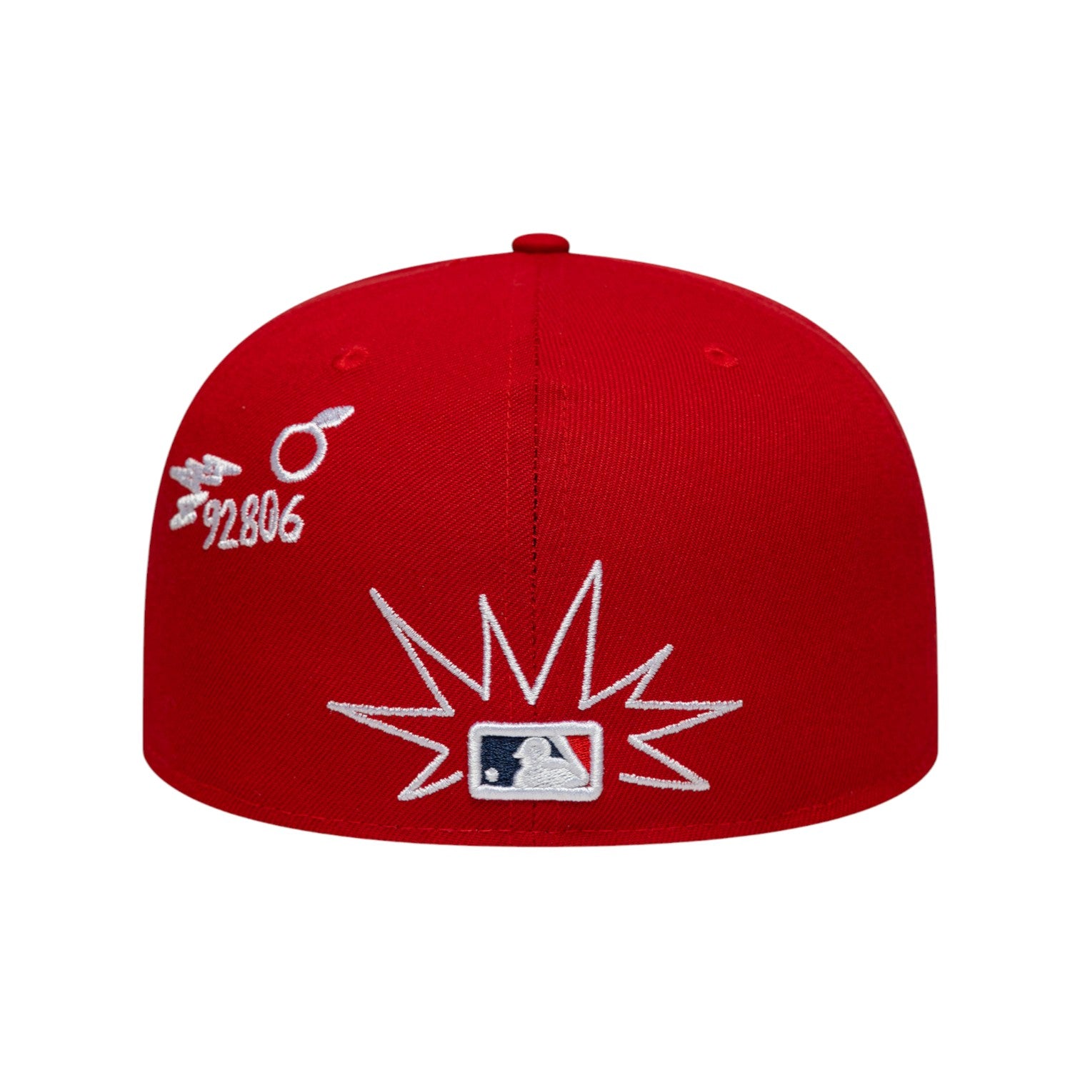 59FIFTY LA Angels Scribble MLB Red