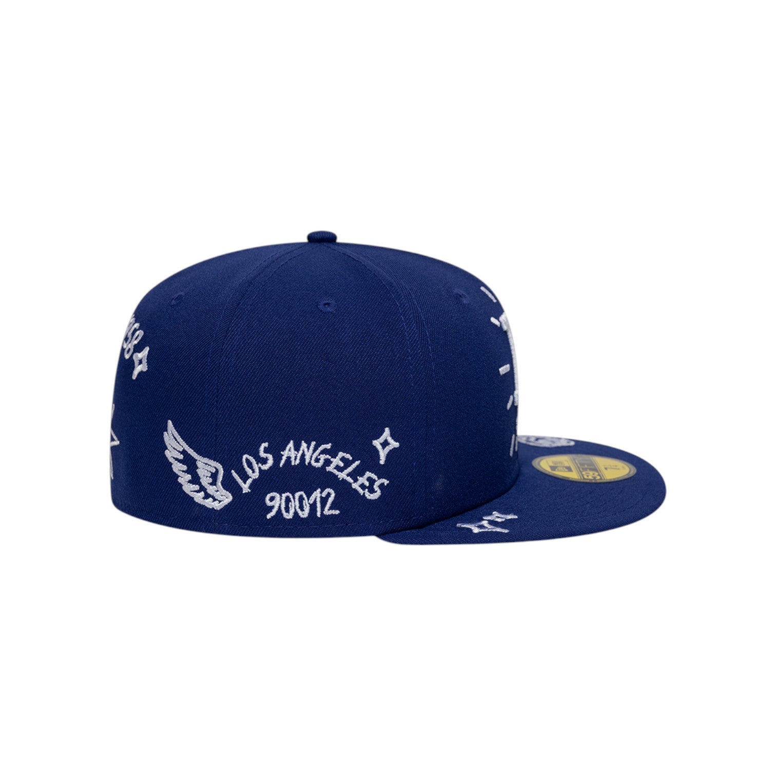 59FIFTY LA Dodgers MLB Scribble Blue