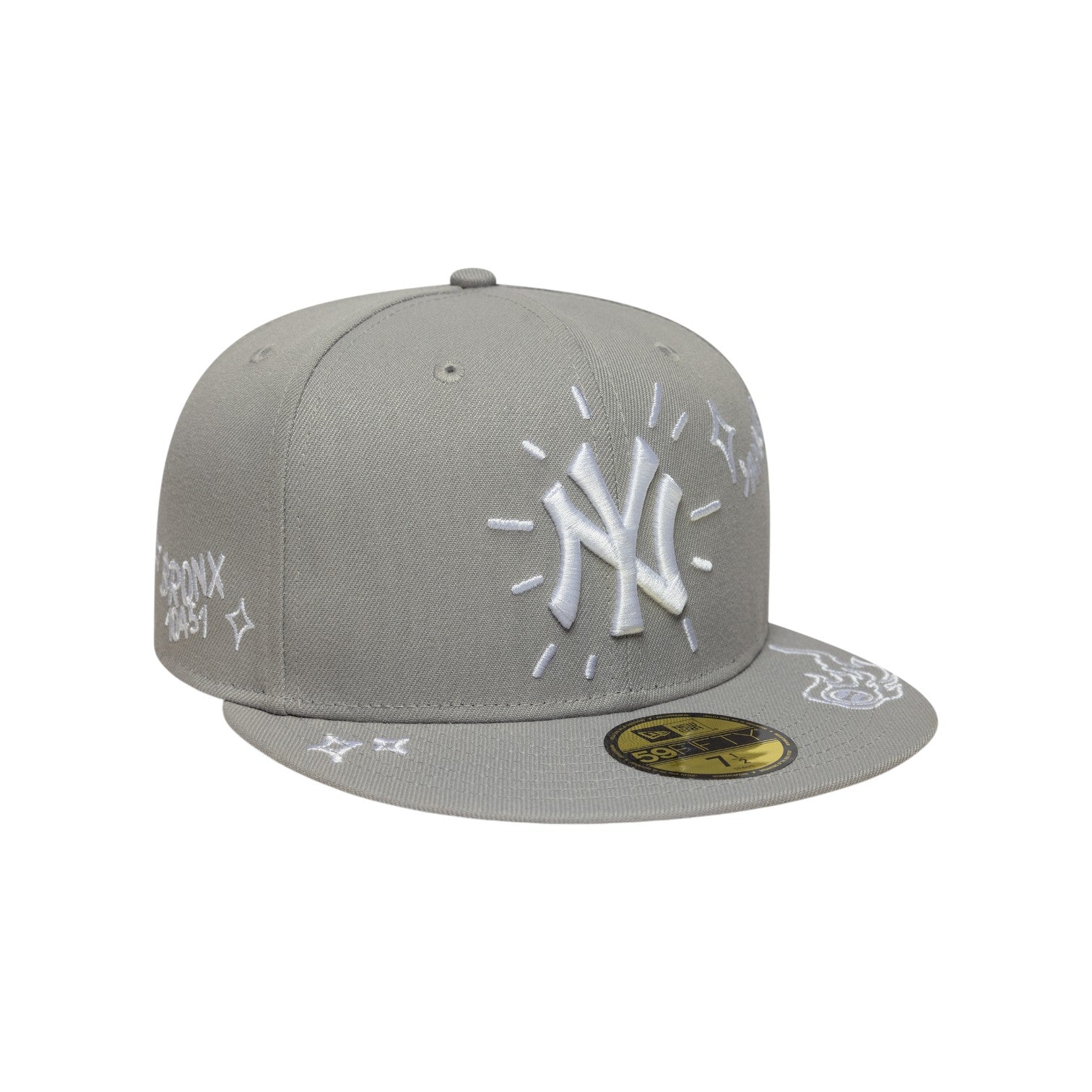 59FIFTY New York Yankees MLB Scribble Grey