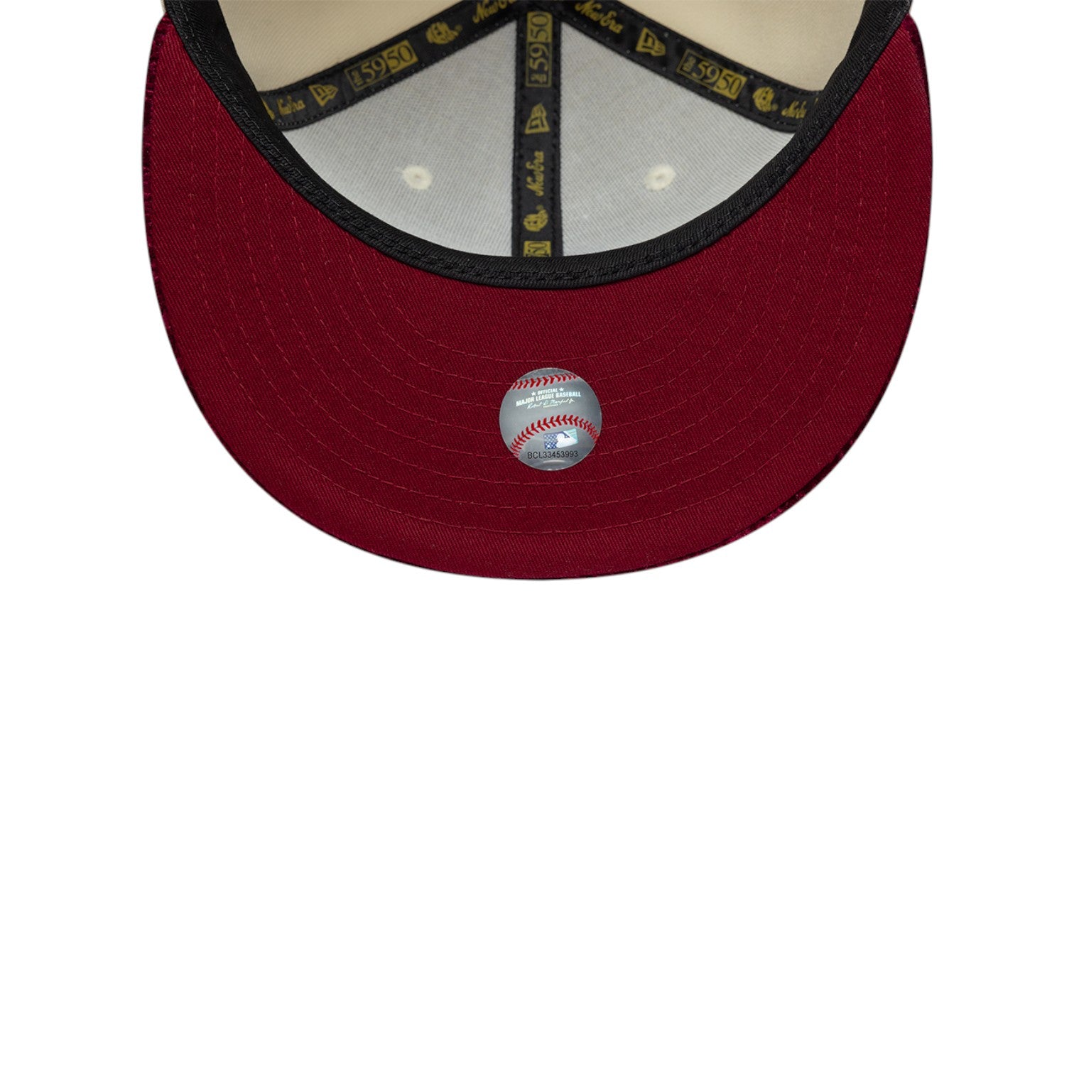 59FIFTY LA Dodgers Velvet Paisley Red