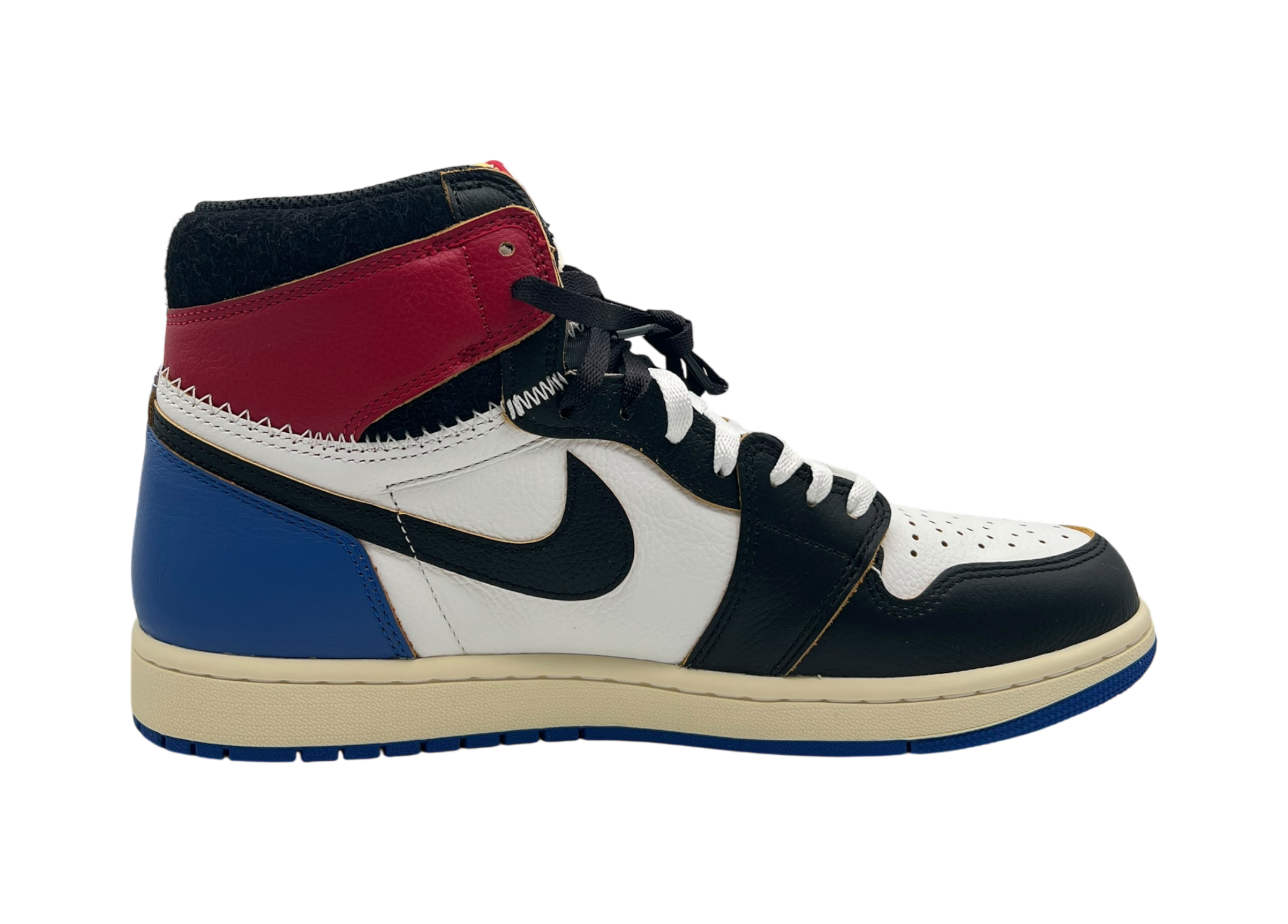 Jordan 1 High Fragment UNION LA Red Royal COND NEW (OG ALL)