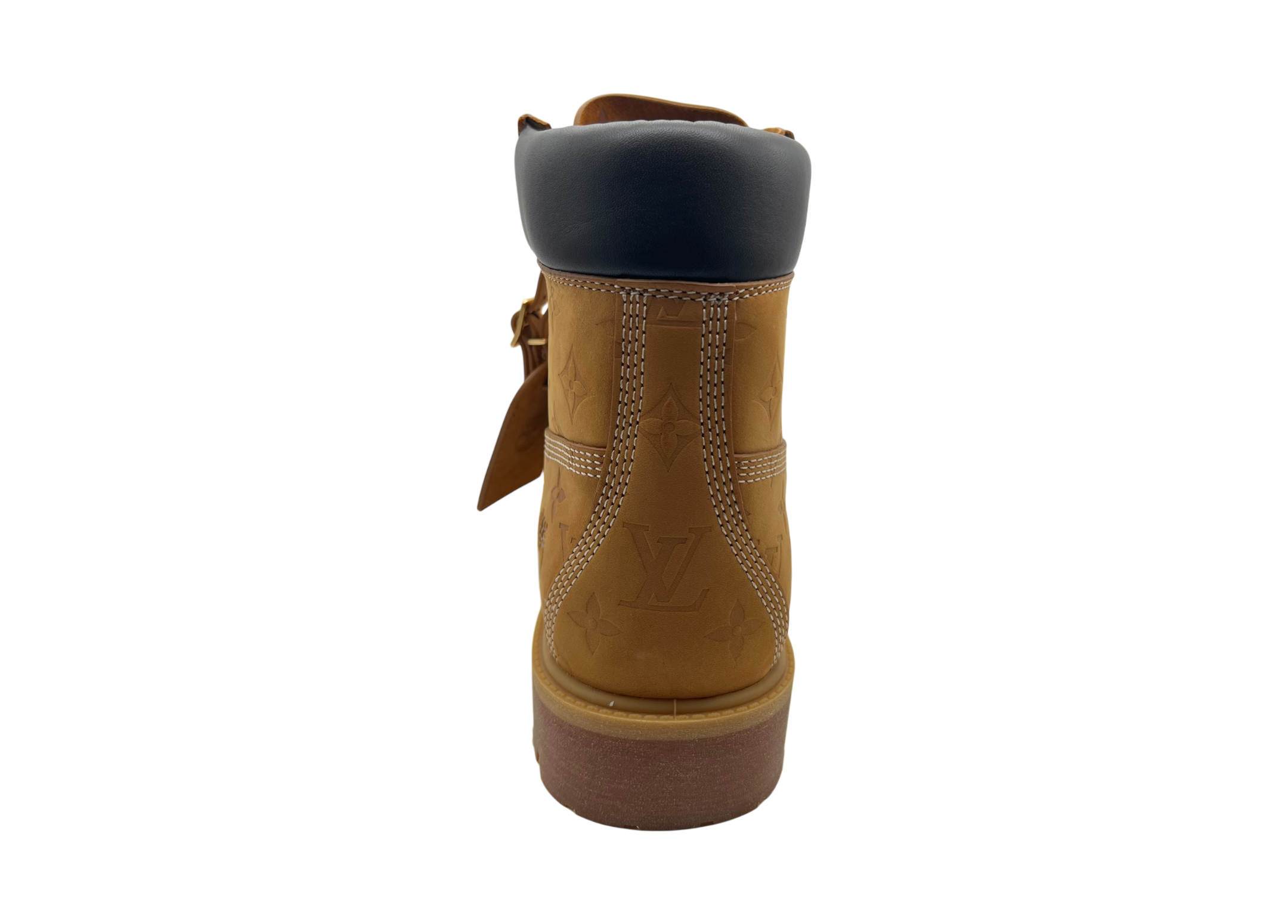 Timberland Louis Vuitton Ankle Boot Wheat Monogram COND NEW (OG ALL)