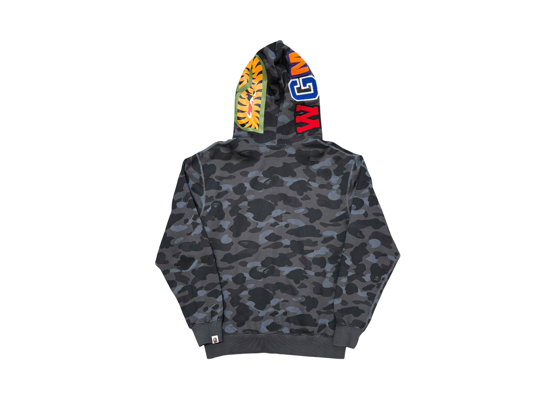 Bape Hoodie Full Zip Shark Camo COND 9/10