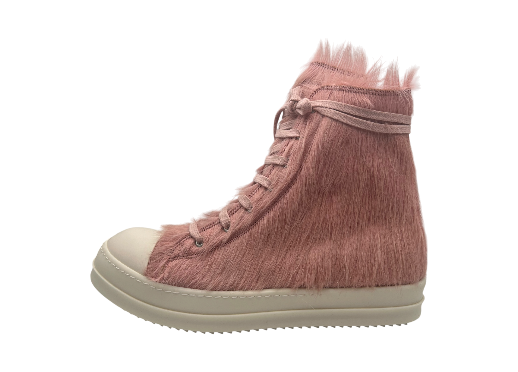 Rick Owens Ramones High Pony Pink COND NEW