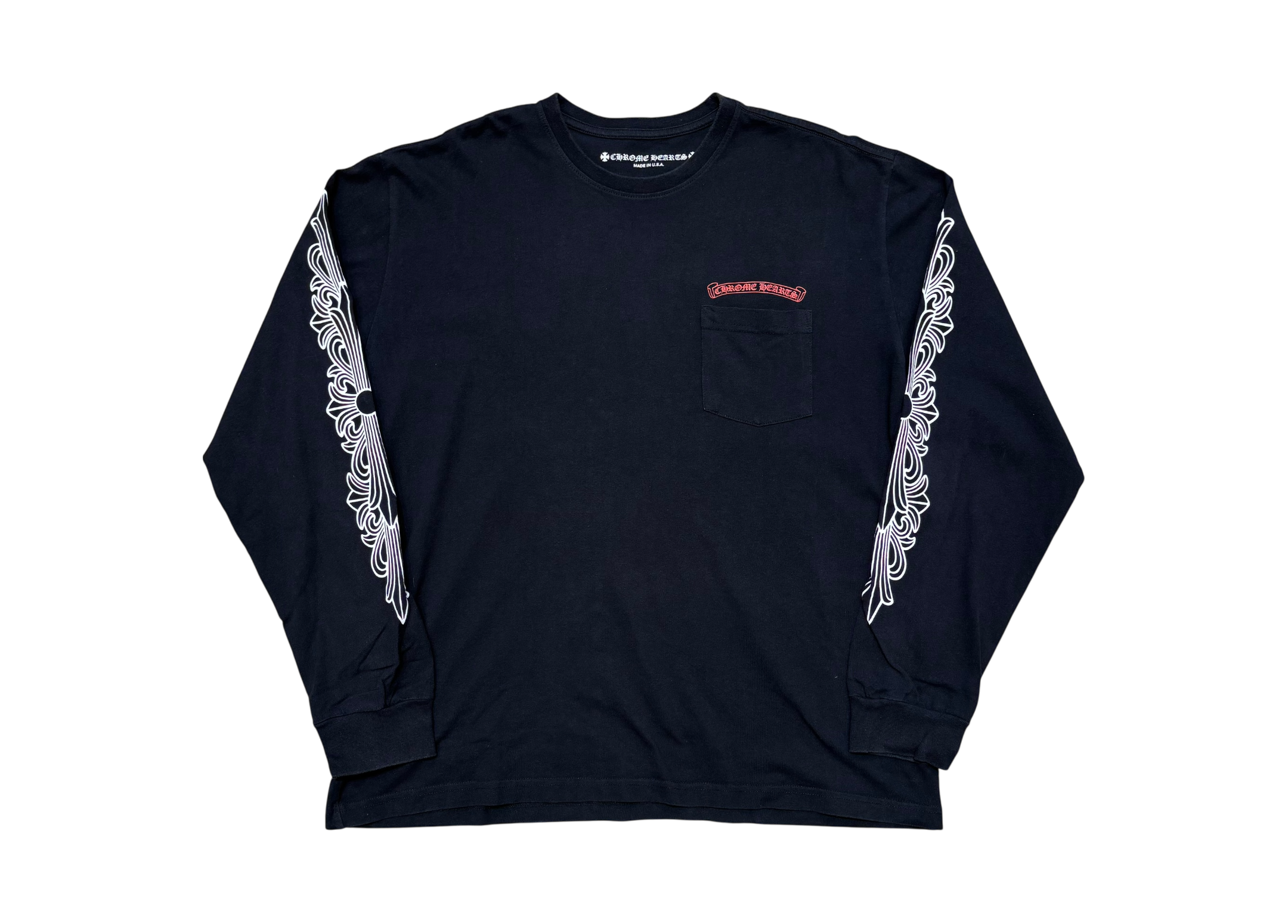 Chrome Hearts Longlseeve Black Matty Boy GITD COND 9.8/10