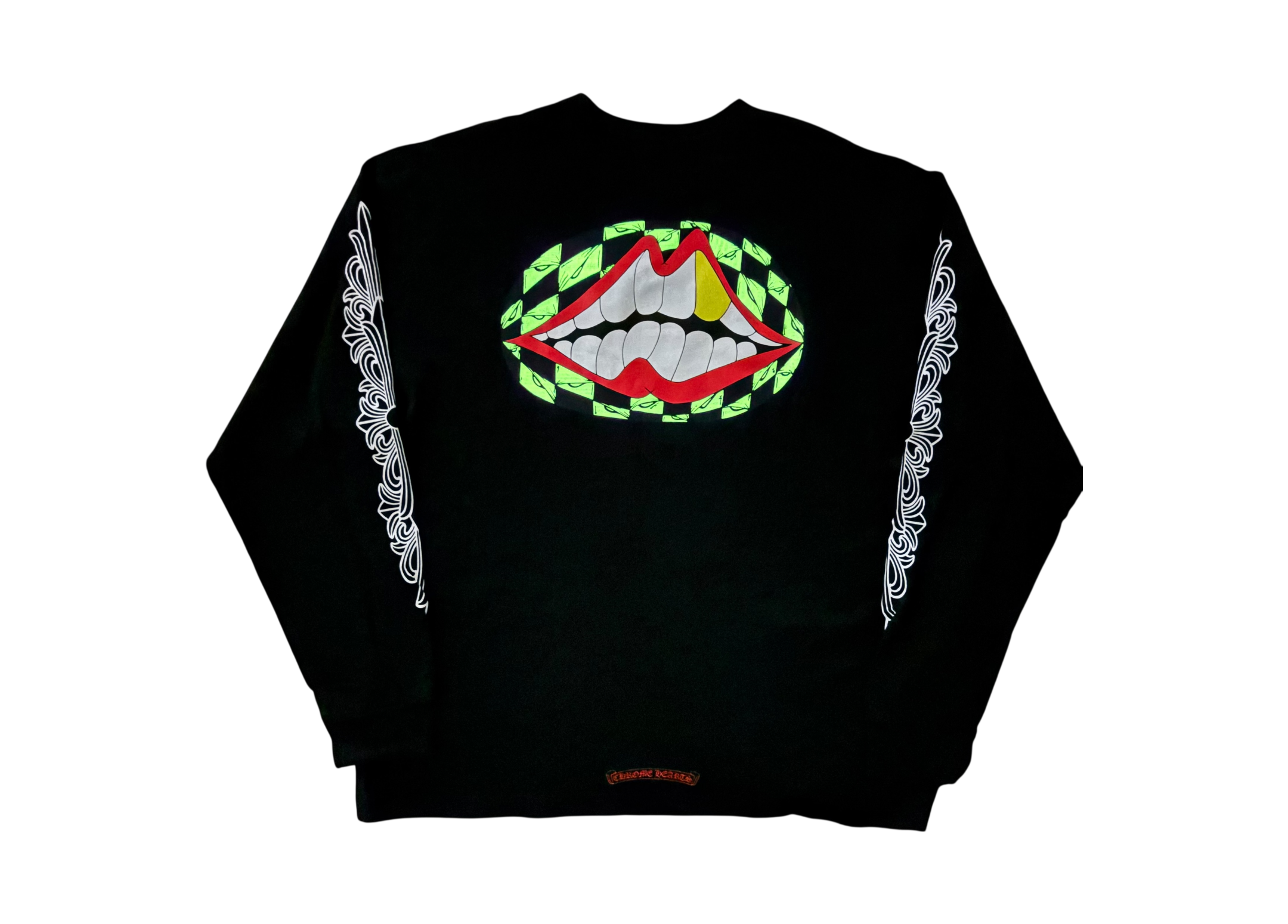 Chrome Hearts Longlseeve Black Matty Boy GITD COND 9.8/10