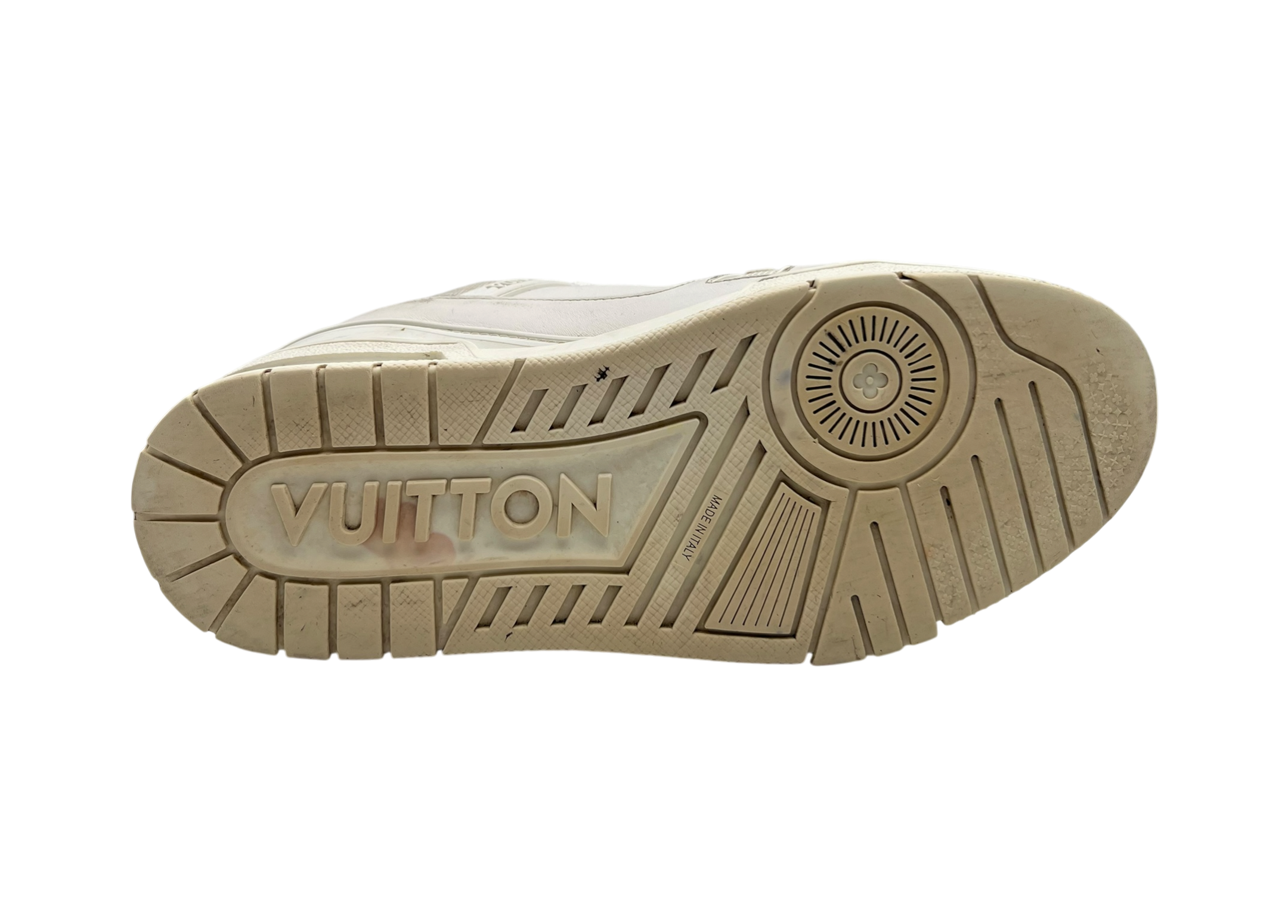 Louis Vuitton Trainer White COND 7.5/10 (NO BOX)