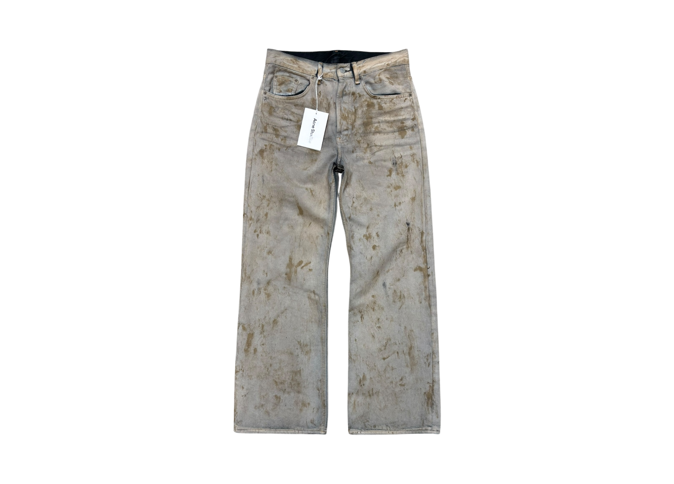 Acne Studios Denim Jeans Klondike Sand Beige COND NEW