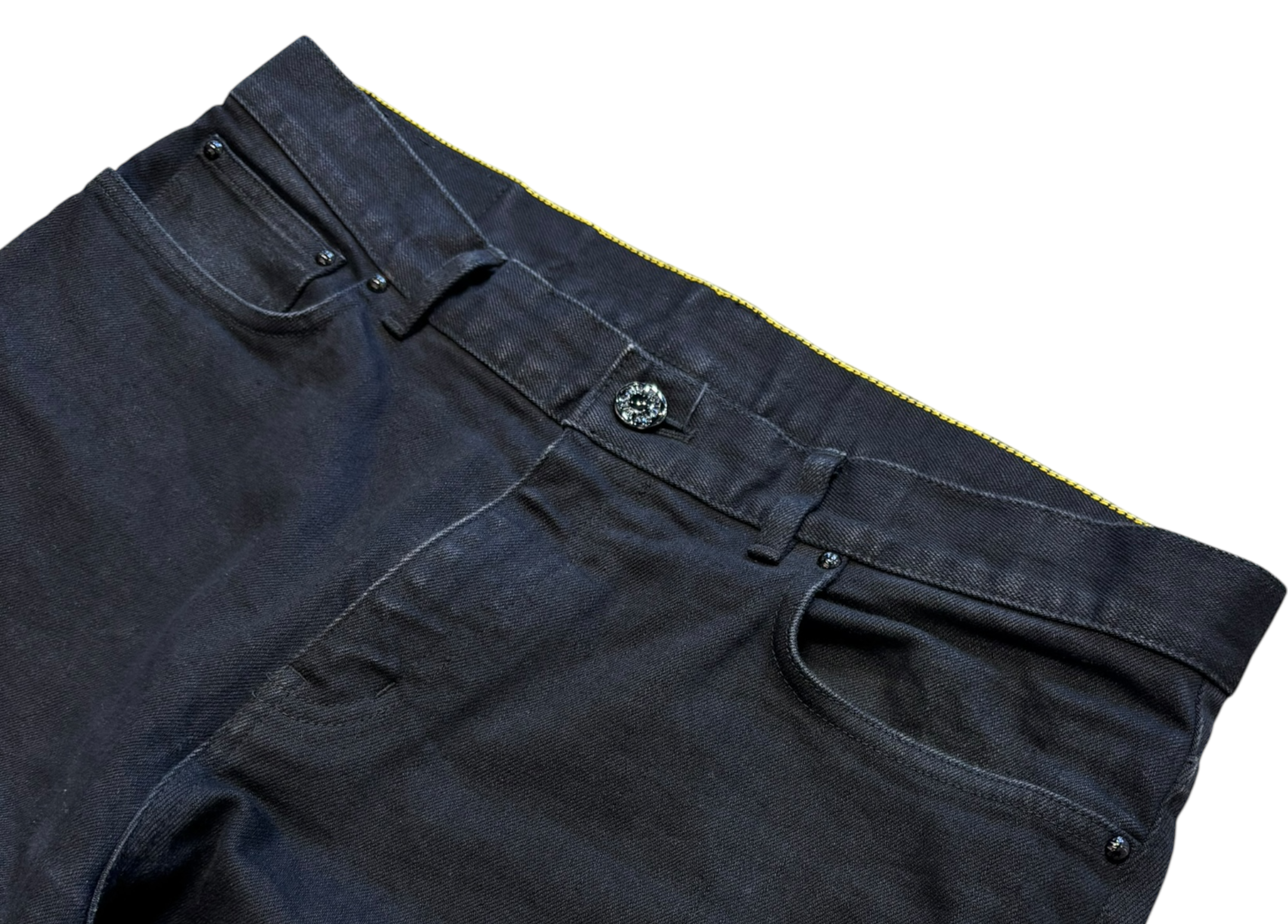 Louis Vuitton Denim Jeans Black COND 9.5/10