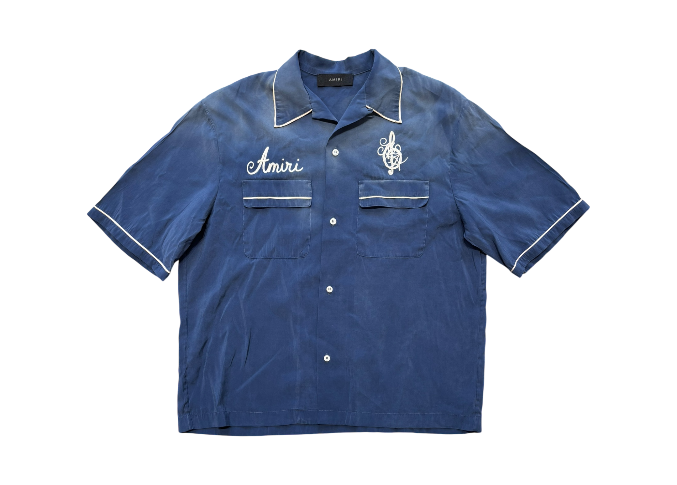 Amiri Shirt Bowling Saturday Night Camp COND 9/10