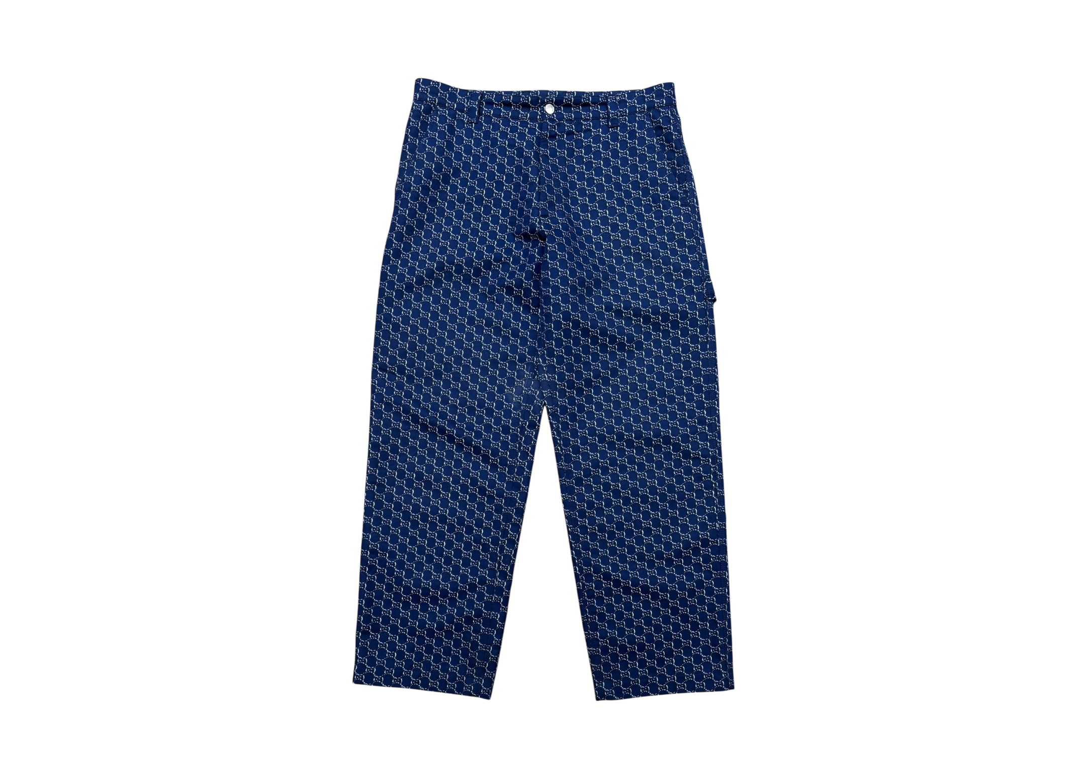 Gucci Pants GG Shadow Jacquard Navy COND 9.5/10