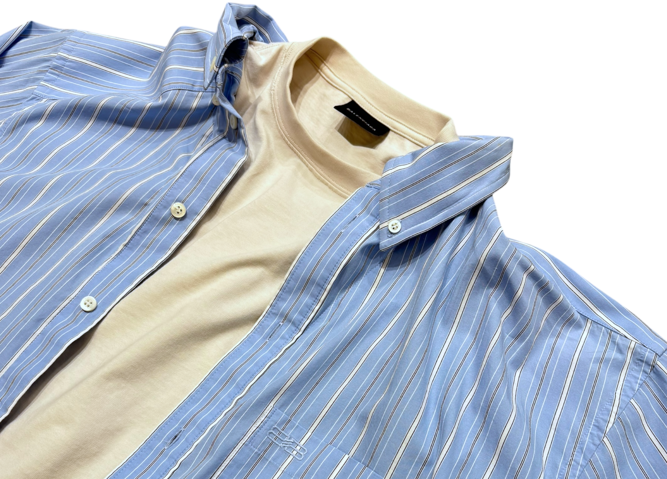 Balenciaga Shirt Double Layer Tromp L'oiel (Fit Over) COND 8.5/10