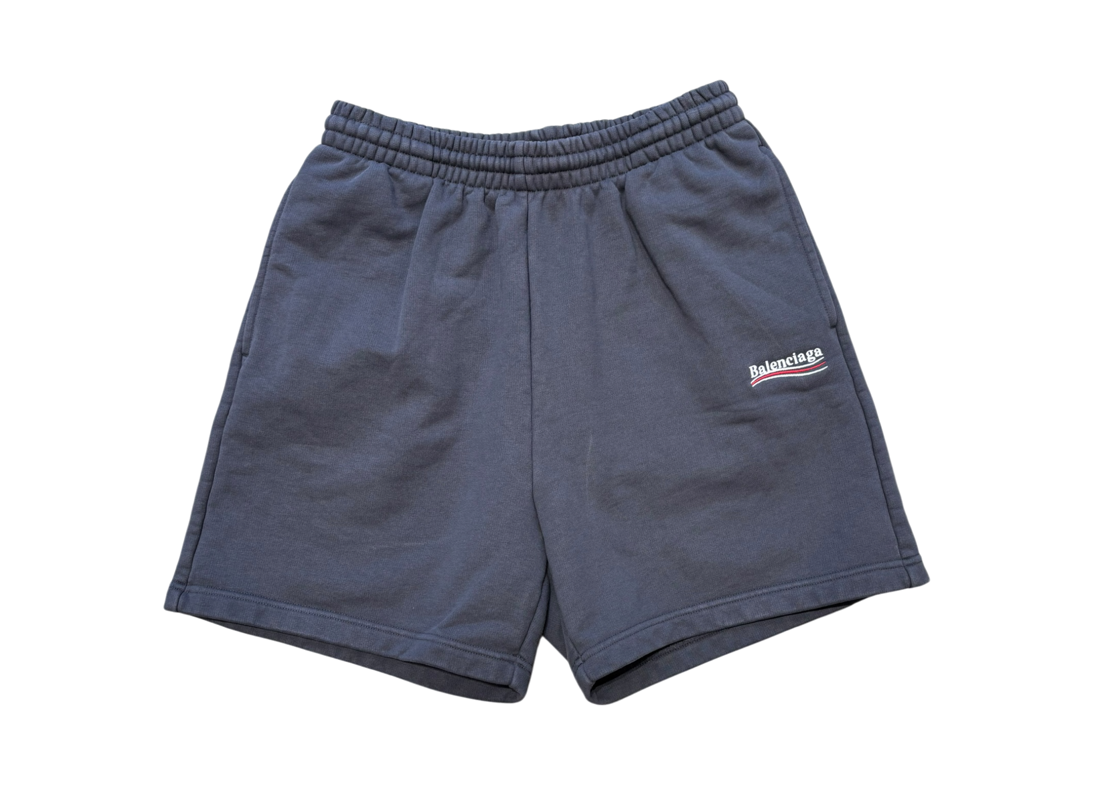 Balenciaga Sweatshort Waves Logo Grey 9.5/10