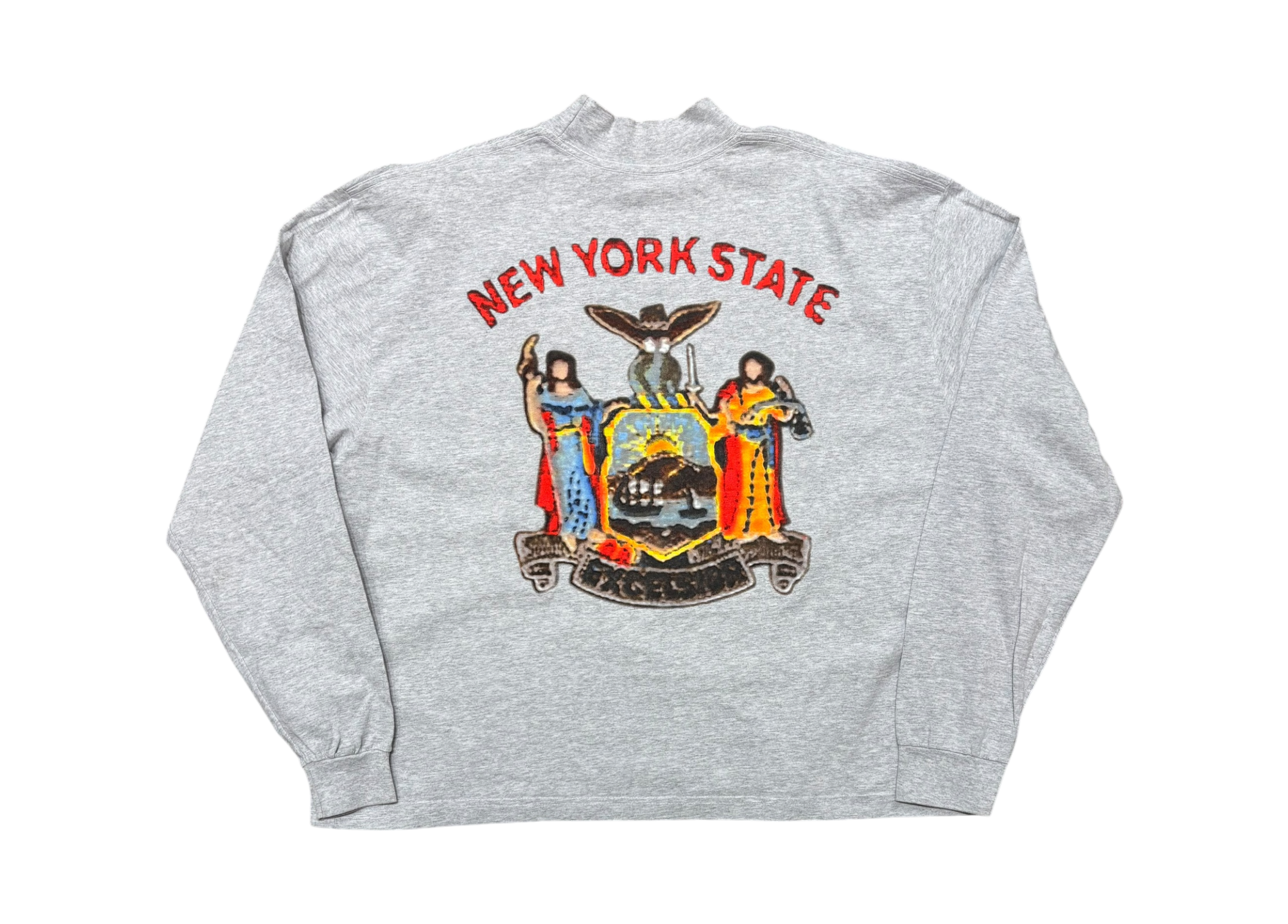 Yeezy Longsleeve Jesus Is King Grey COND 9/10