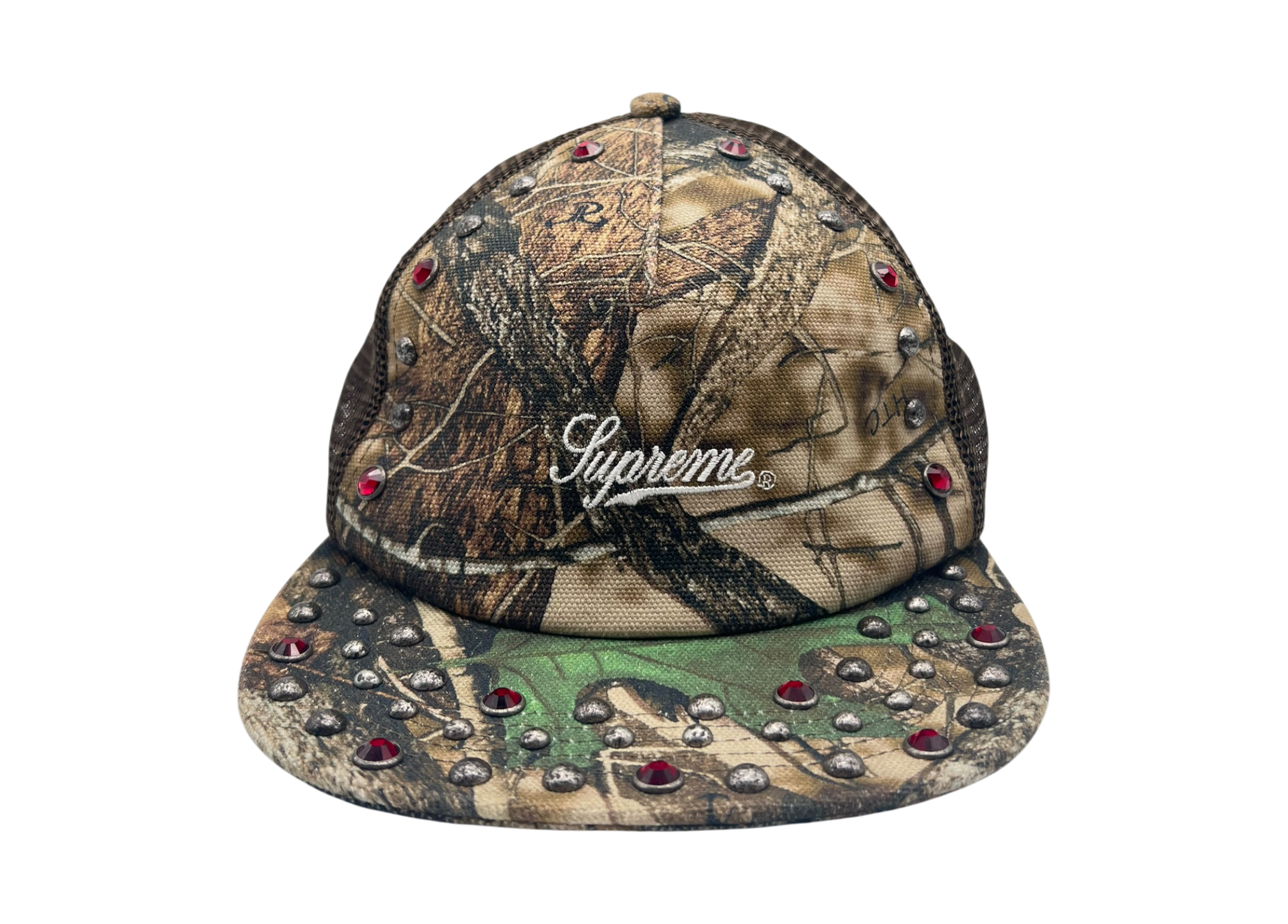 Supreme b.b. Simon Snapback Studded Camo COND 9/10