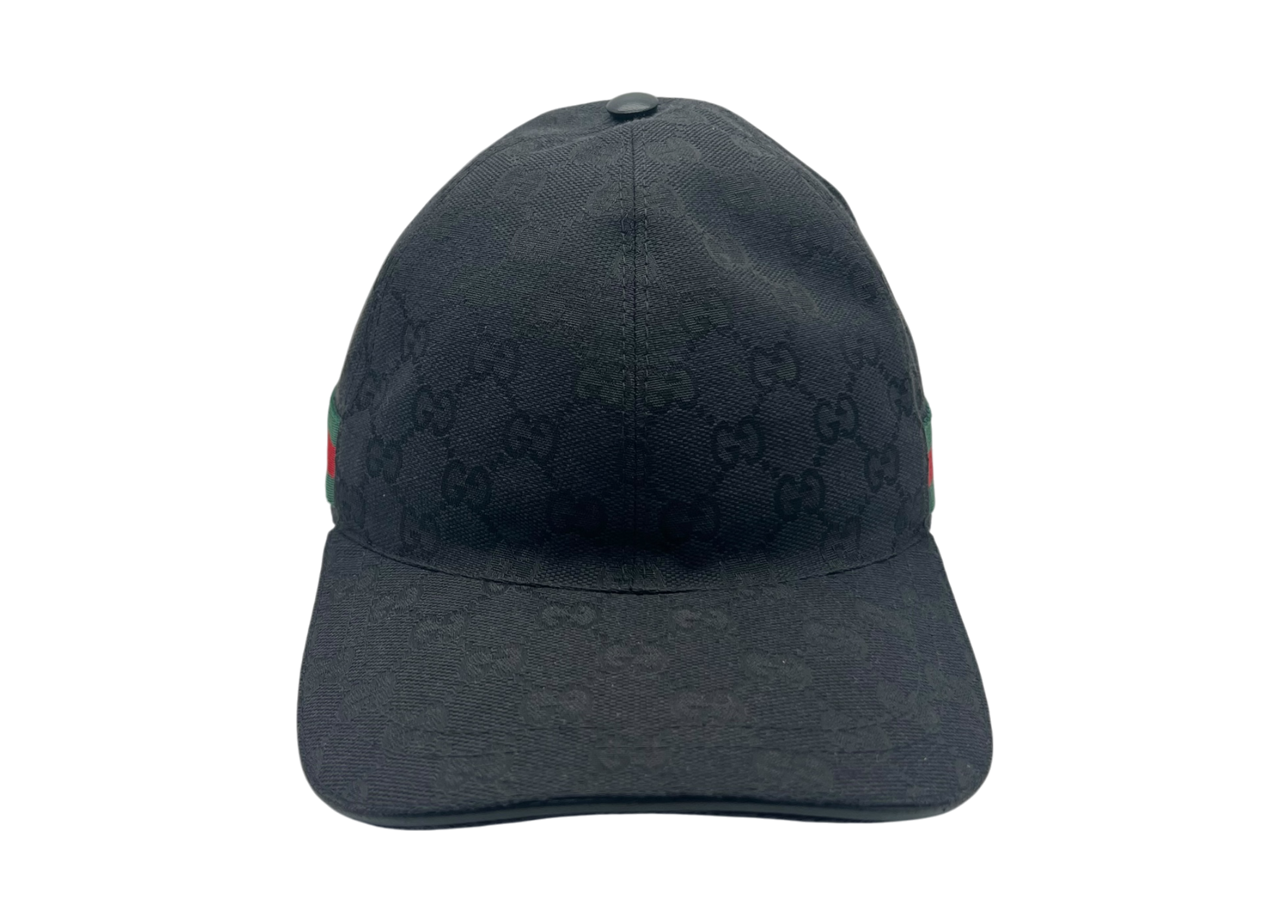 Gucci Cap Monogram GG Black COND 9/10
