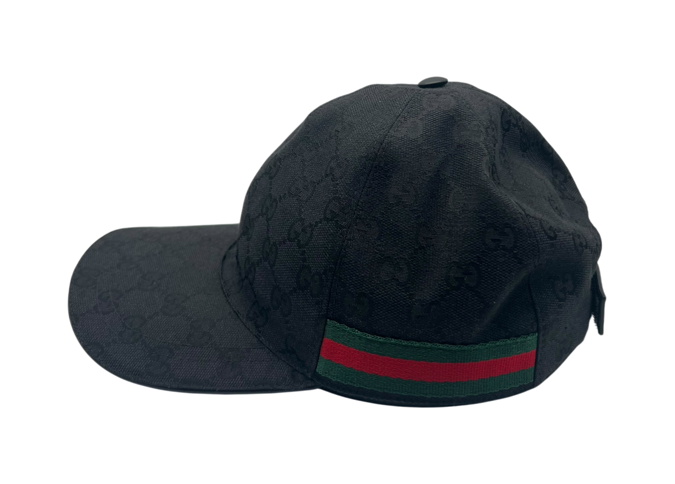 Gucci Cap Monogram GG Black COND 9/10