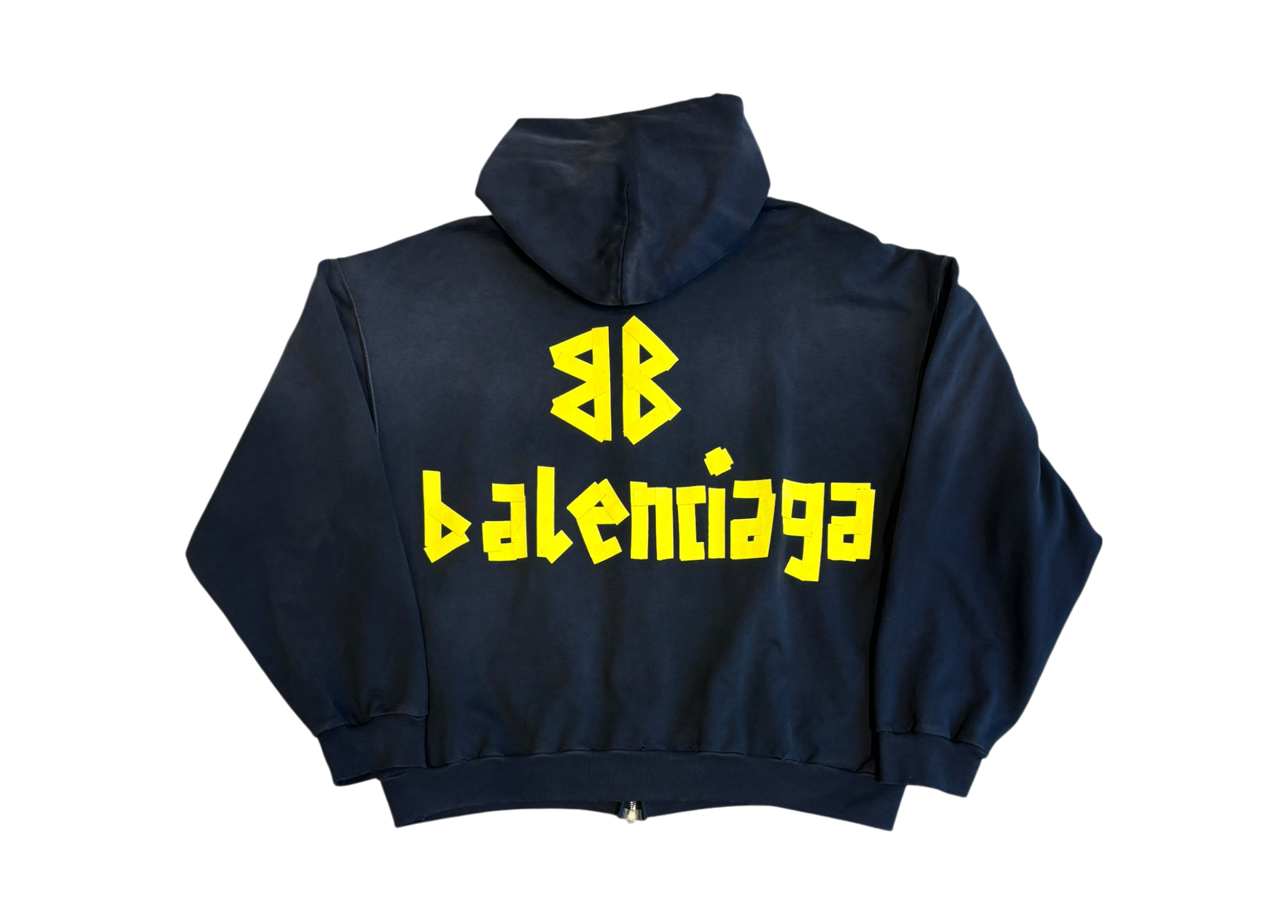 Balenciaga Zip Hoodie Black Tape Type COND 9.5/10 (fit L)