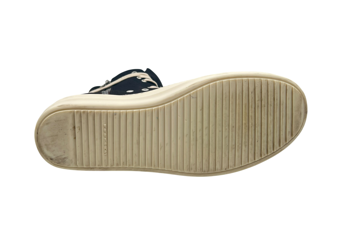 Rick Owens Ramones High Canvas COND 9/10 (NO BOX)