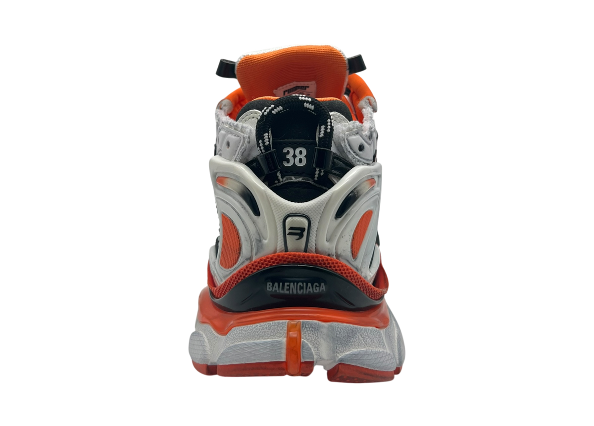 Balenciaga Runner White Orange COND NEW (OG ALL)