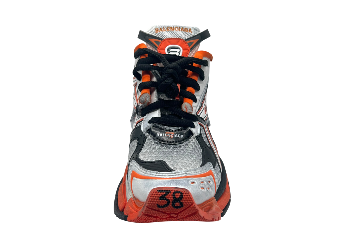 Balenciaga Runner White Orange COND NEW (OG ALL)