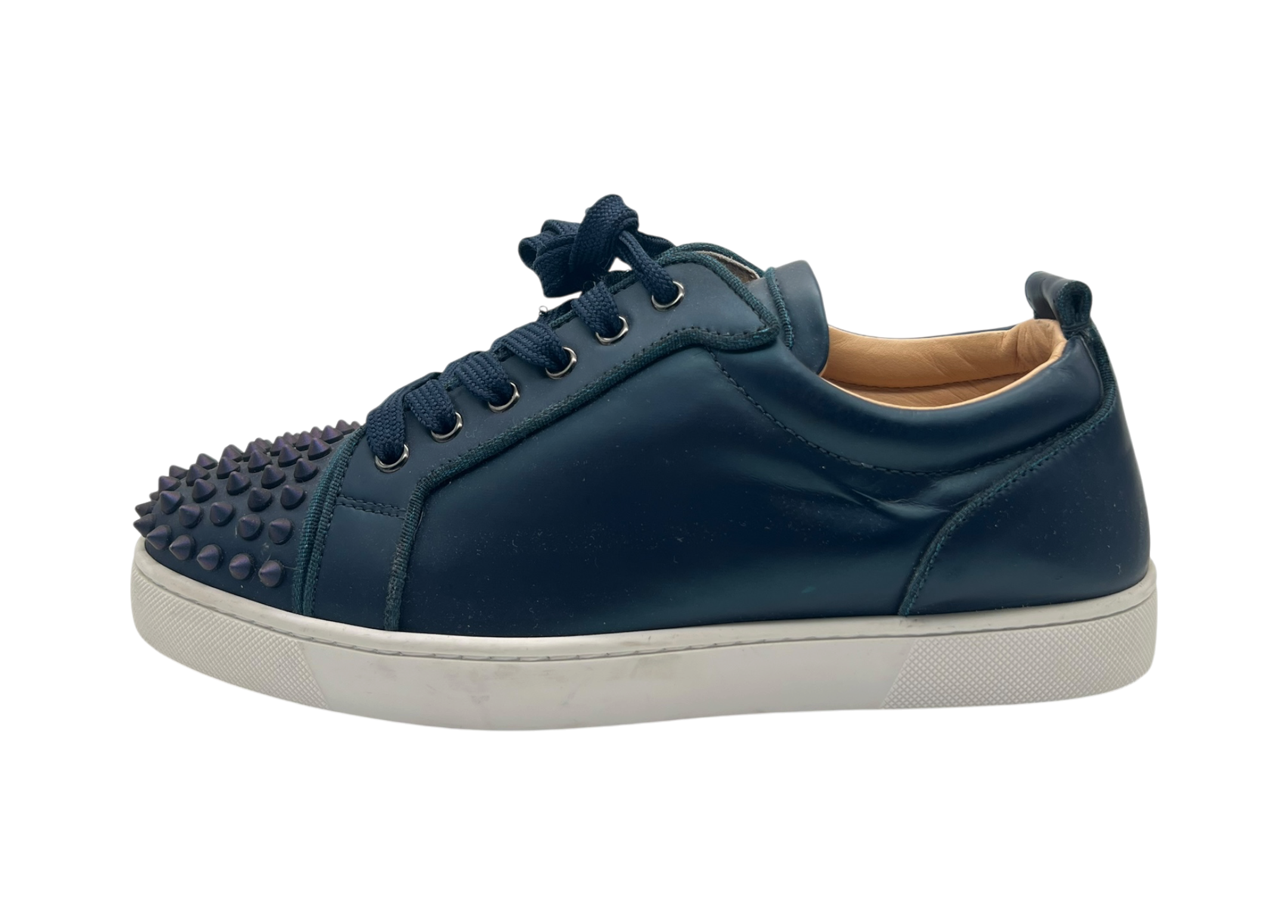 Christian Louboutin Spike Low Blue COND 9/10 (NO BOX)