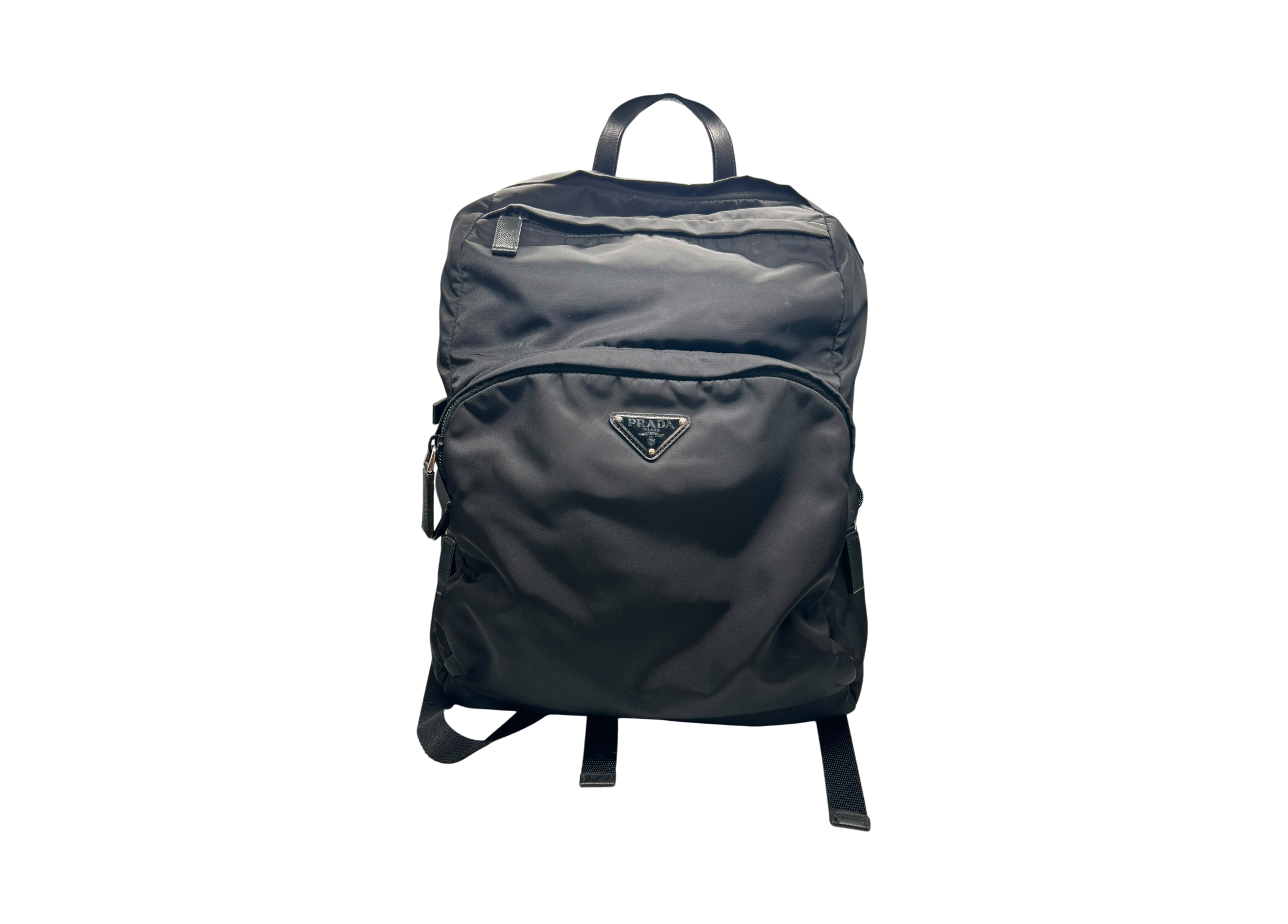 Prada Backpack Re-Nylon Saffiano Black COND 8.5/10