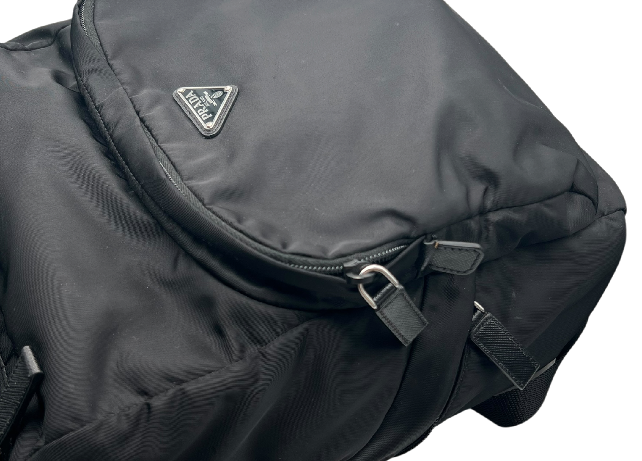 Prada Backpack Re-Nylon Saffiano Black COND 8.5/10