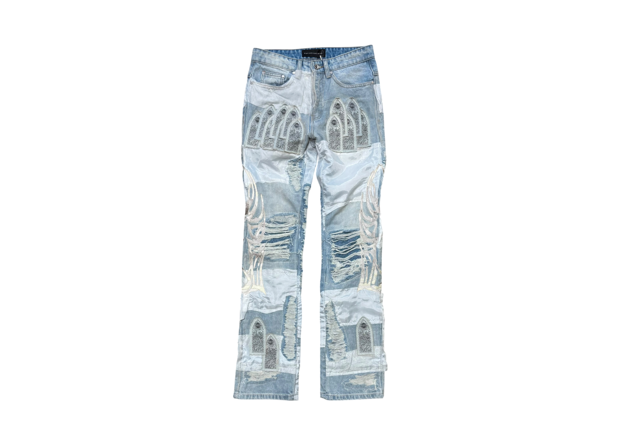 Who Decides War Denim Winged Organza COND NEW